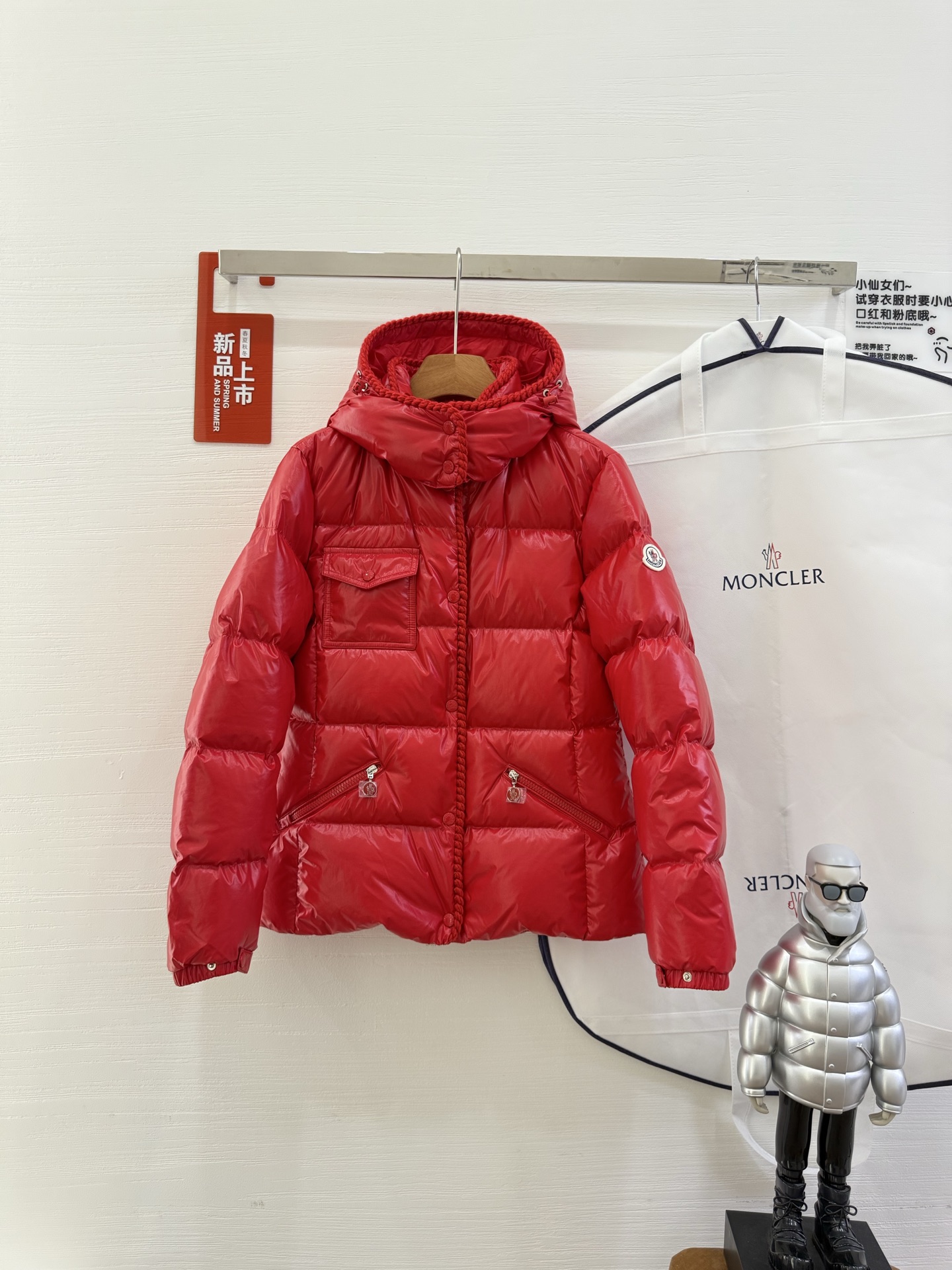 Cheap Moncle Thick Coats For Women in 223254, $135 USD- [IB223254] - Replica Moncle Thick Coats For Women