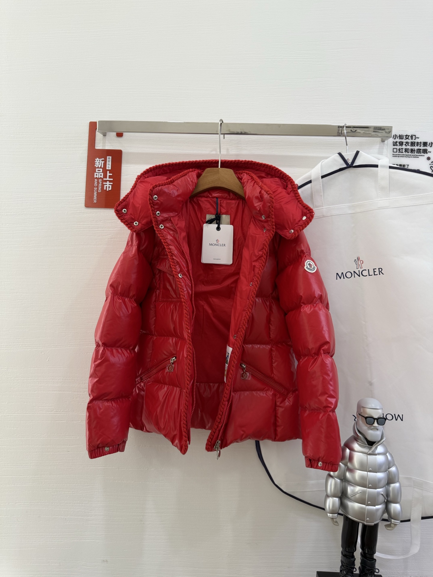Cheap Moncle Thick Coats For Women in 223254, $135 USD- [IB223254] - Replica Moncle Thick Coats For Women