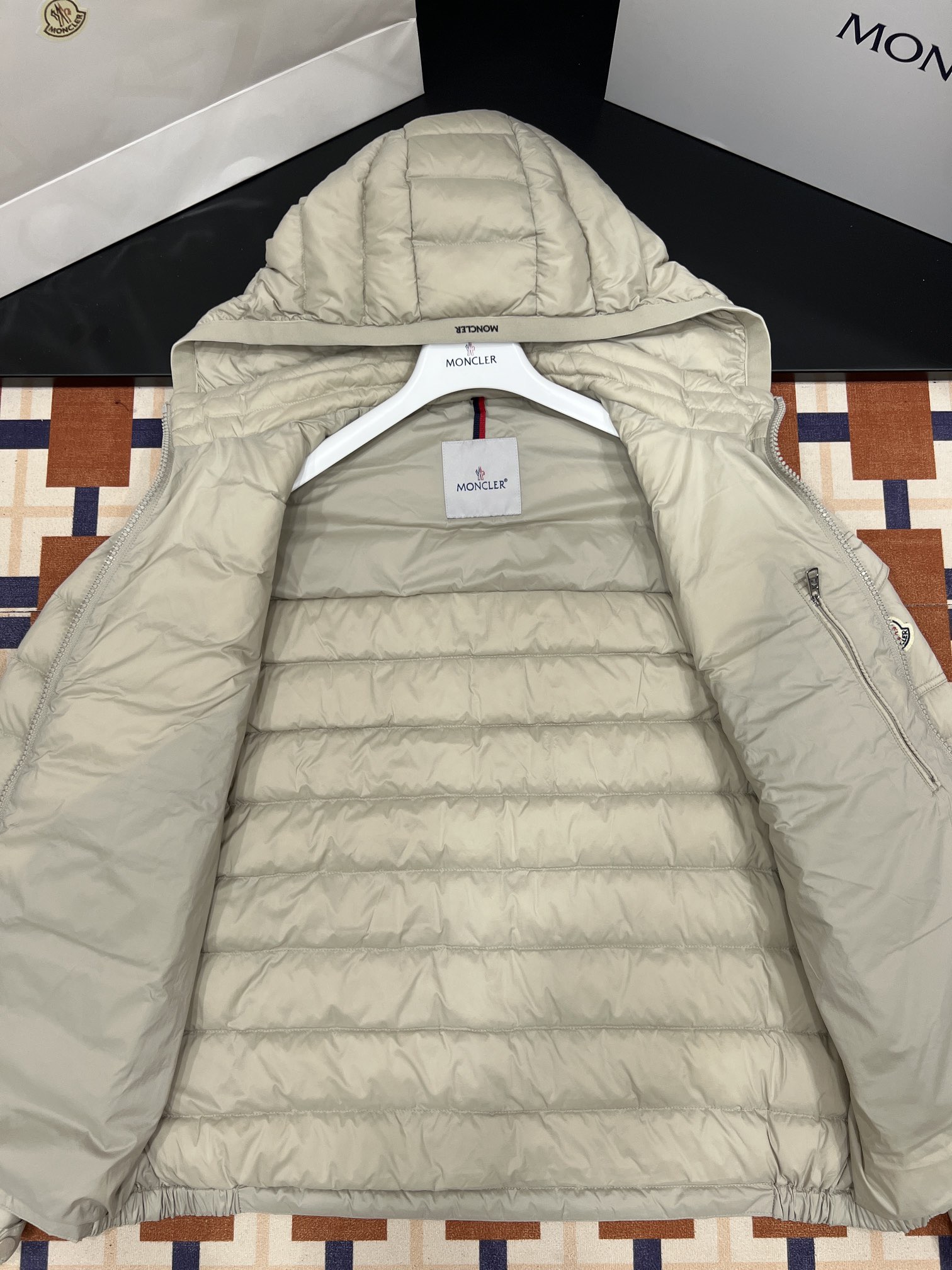 Cheap Moncle Thick Coats For Men in 223275, $150 USD- [IB223275] - Replica Moncle Thick Coats For Men