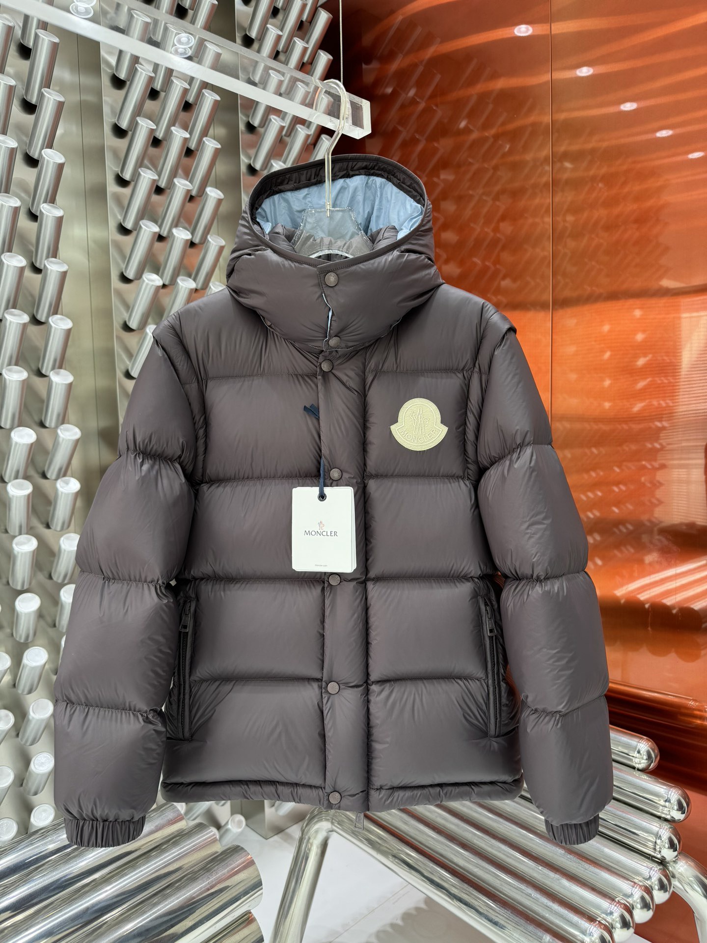 Cheap Moncle Thick Coats For Men in 223276, $150 USD- [IB223276] - Replica Moncle Thick Coats For Men