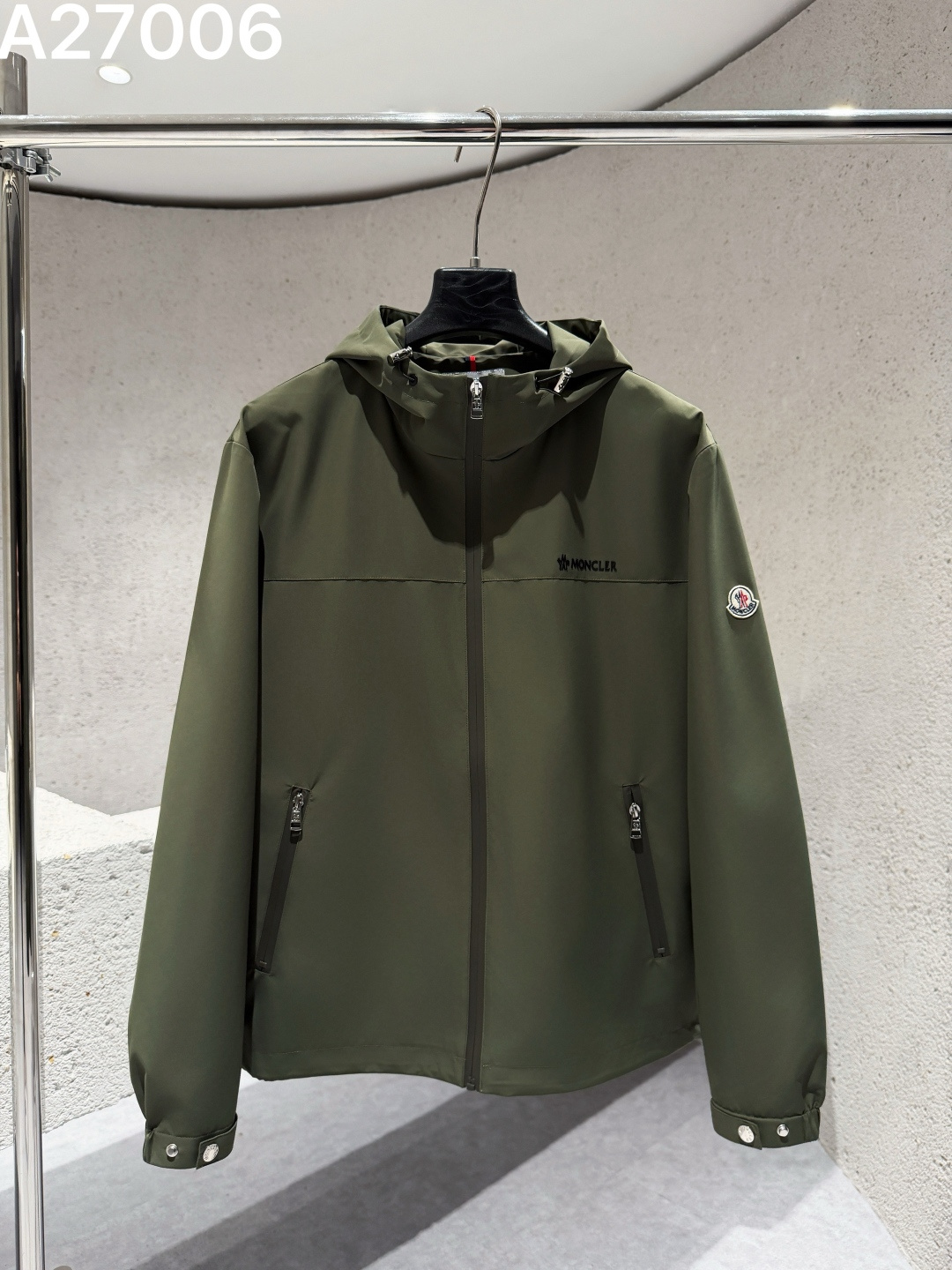 Cheap Moncle Thin Jackets For Men in 223357, $85 USD- [IB223357] - Replica Moncle Thin Jackets For Men