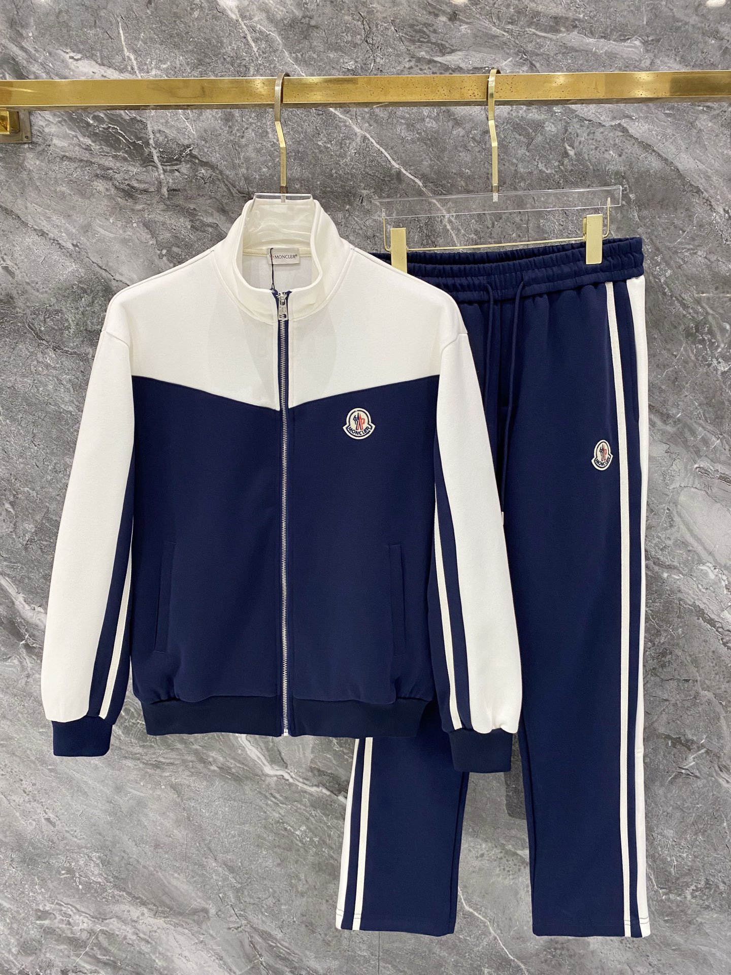 Cheap MONCLE Tracksuits for Men in 223379, $120 USD- [IB223379] - Replica MONCLE Tracksuits for Men