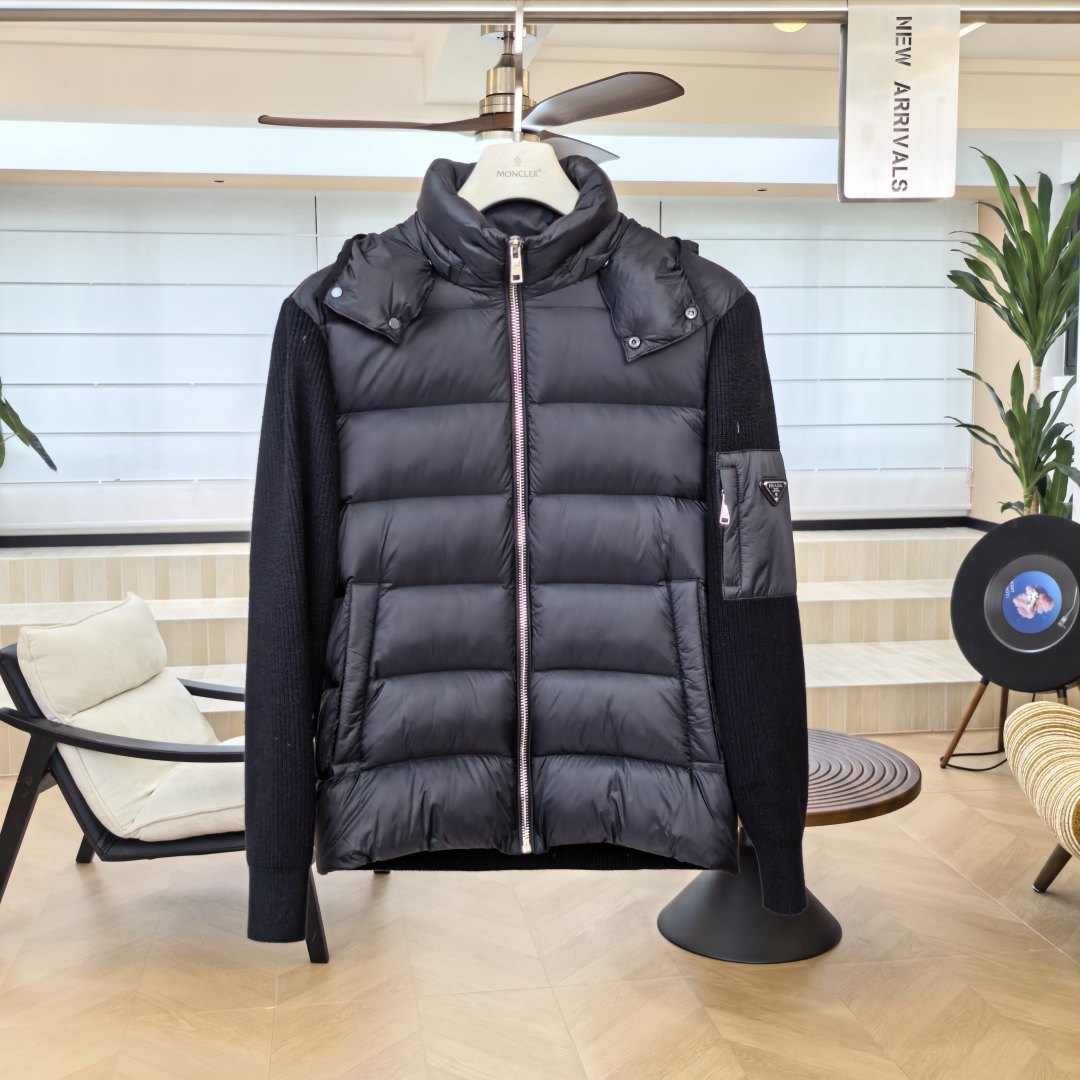 Cheap Prada Down Coats in 223577, $150 USD- [IB223577] - Replica Prada Down Coats