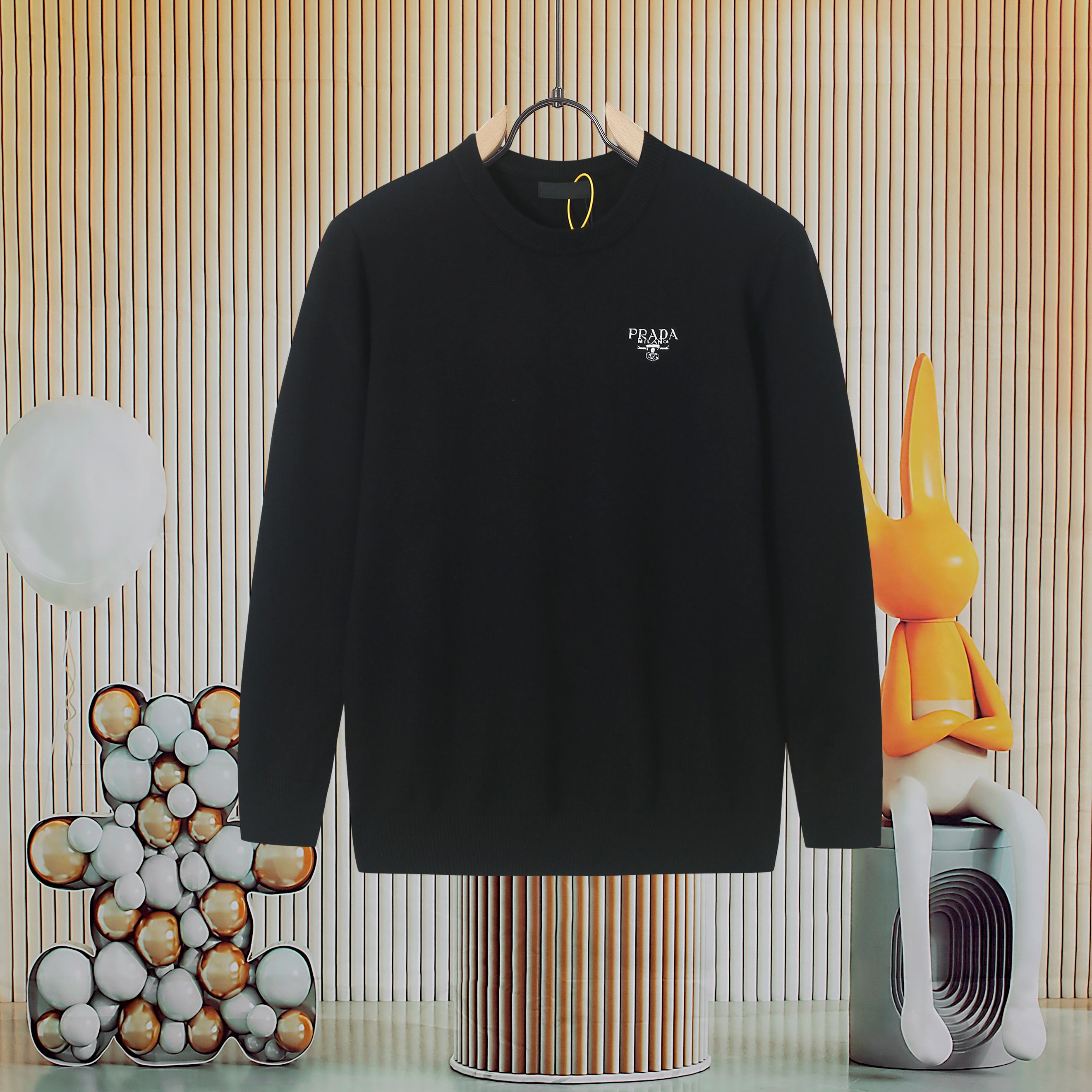 Cheap Prado Sweaters for Men in 223597, $45 USD- [IB223597] - Replica Prado Sweaters for Men