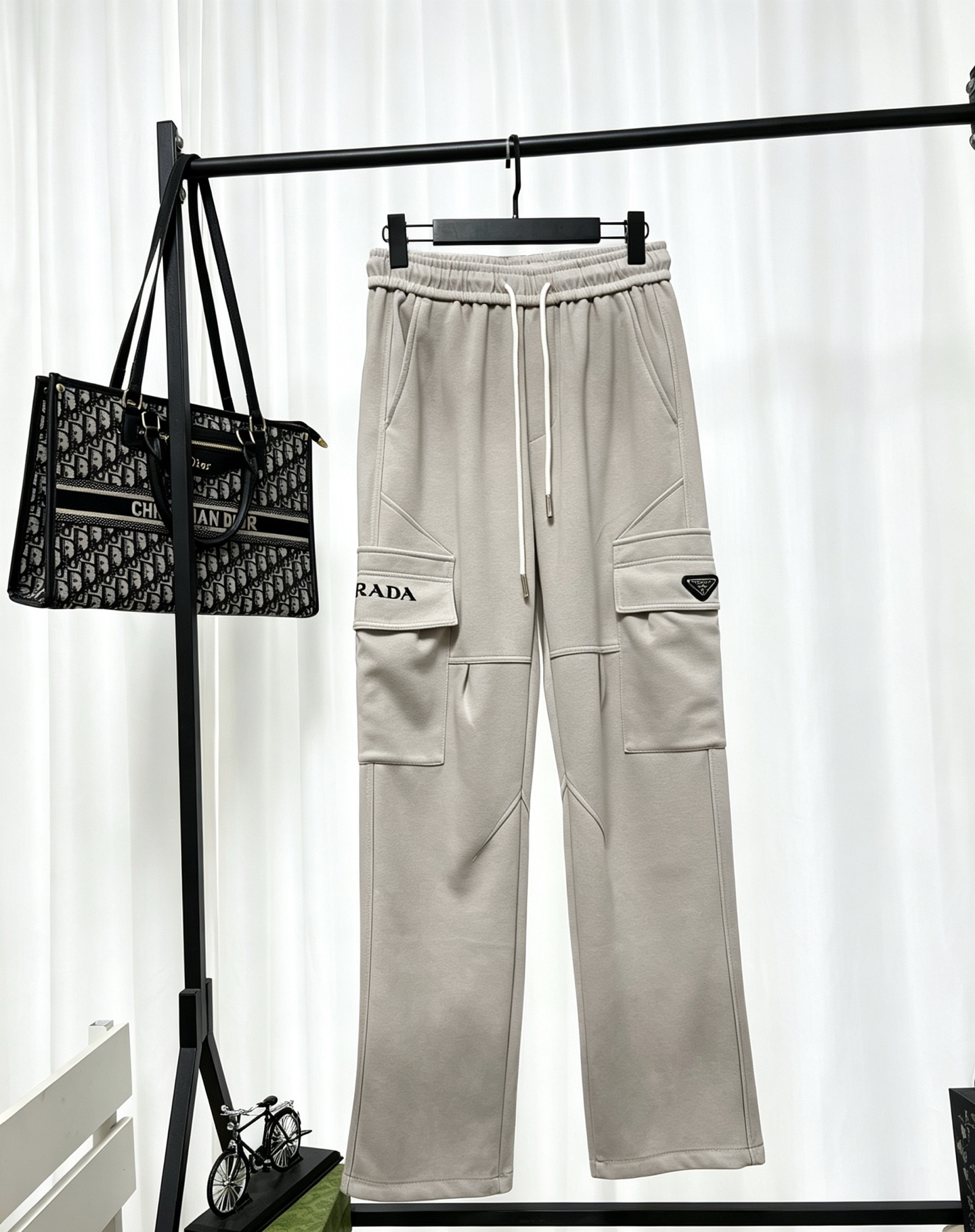 Cheap Prado Pants For Men in 223601, $55 USD- [IB223601] - Replica Prado Pants For Men