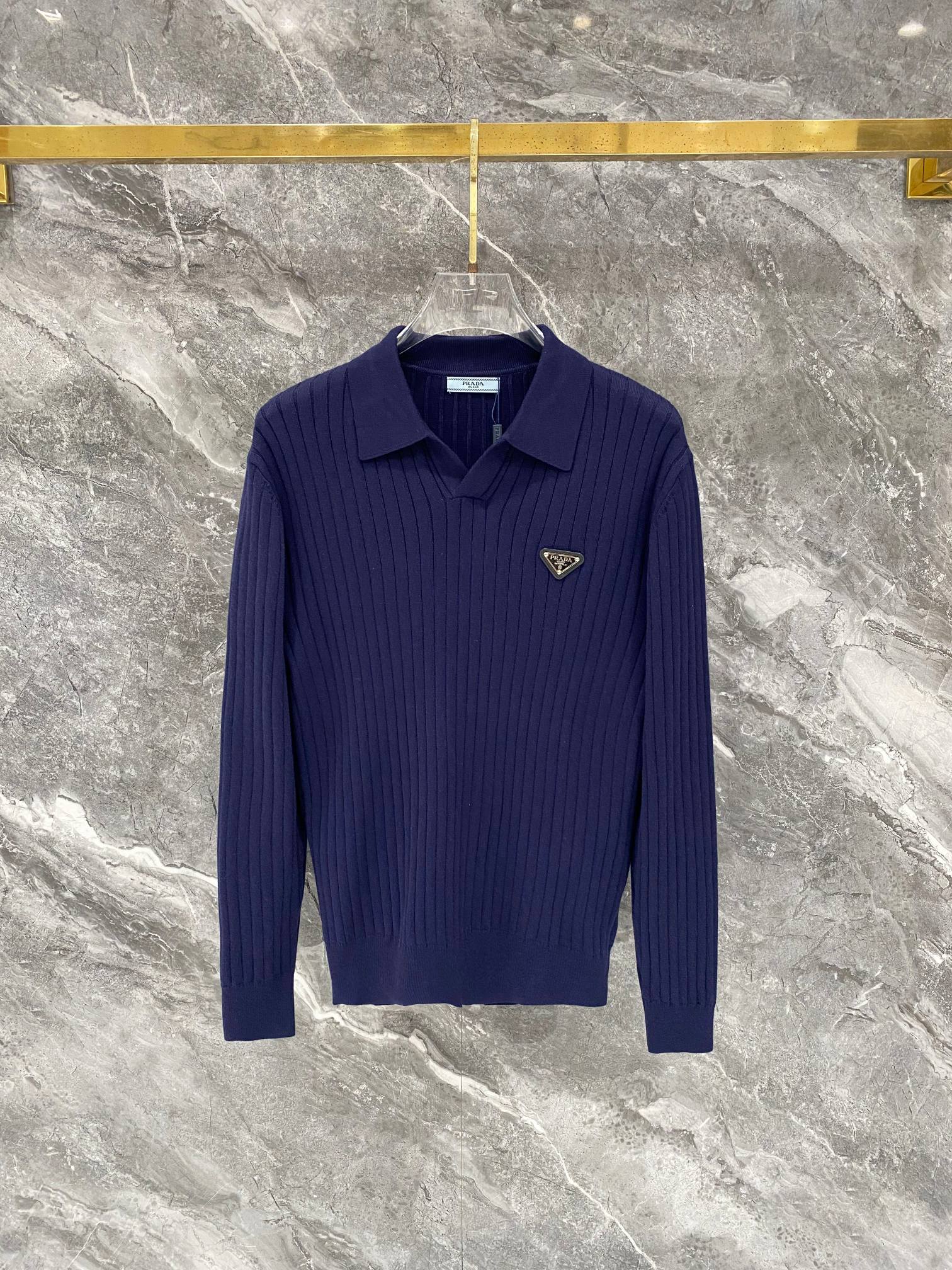 Cheap Prado Sweaters for Men in 223606, $55 USD- [IB223606] - Replica Prado Sweaters for Men