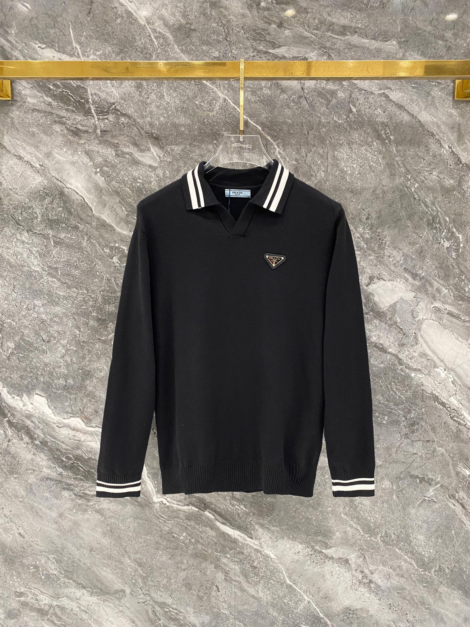 Cheap Prado Sweaters for Men in 223608, $55 USD- [IB223608] - Replica Prado Sweaters for Men