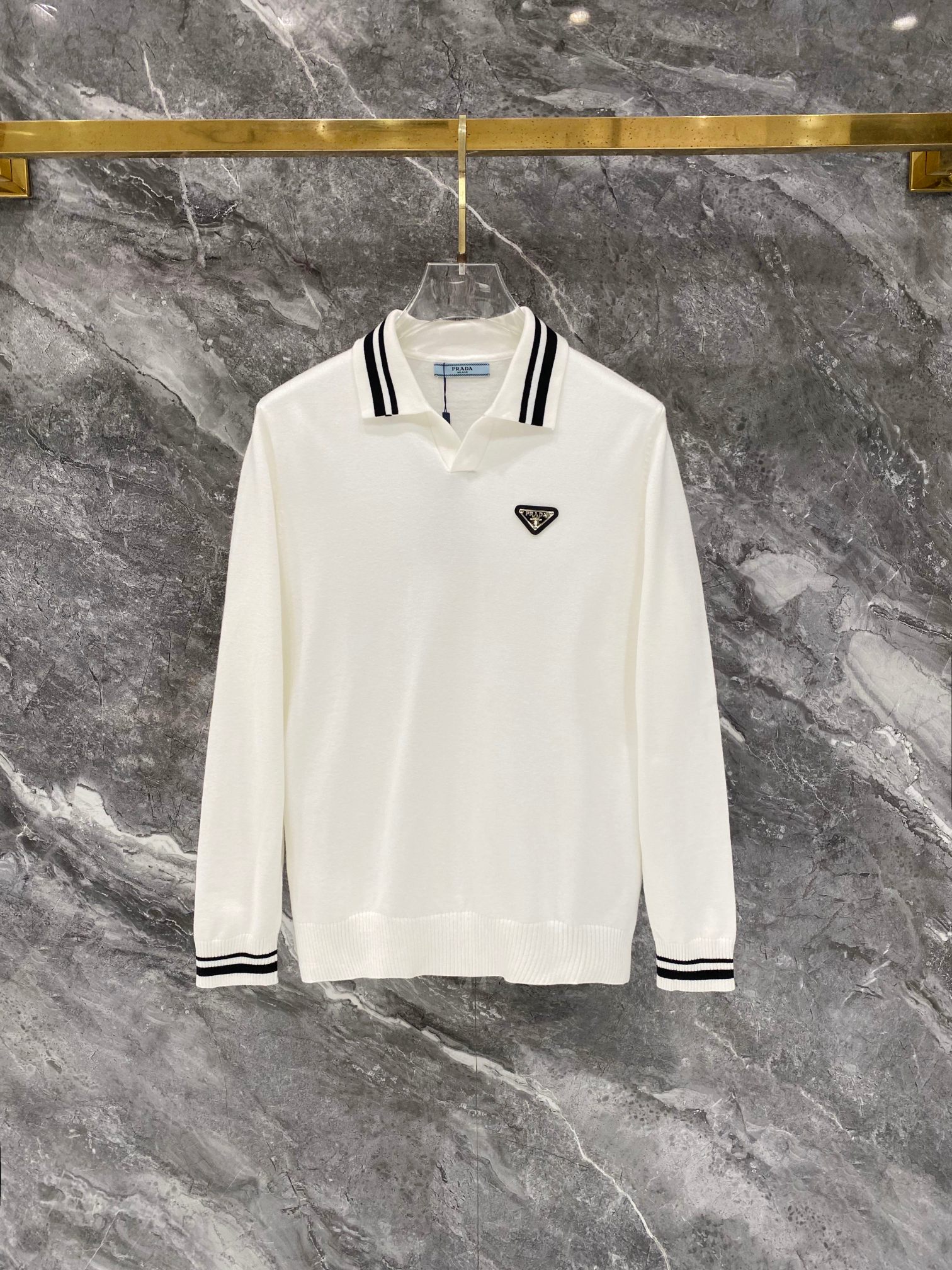 Cheap Prado Sweaters for Men in 223609, $55 USD- [IB223609] - Replica Prado Sweaters for Men