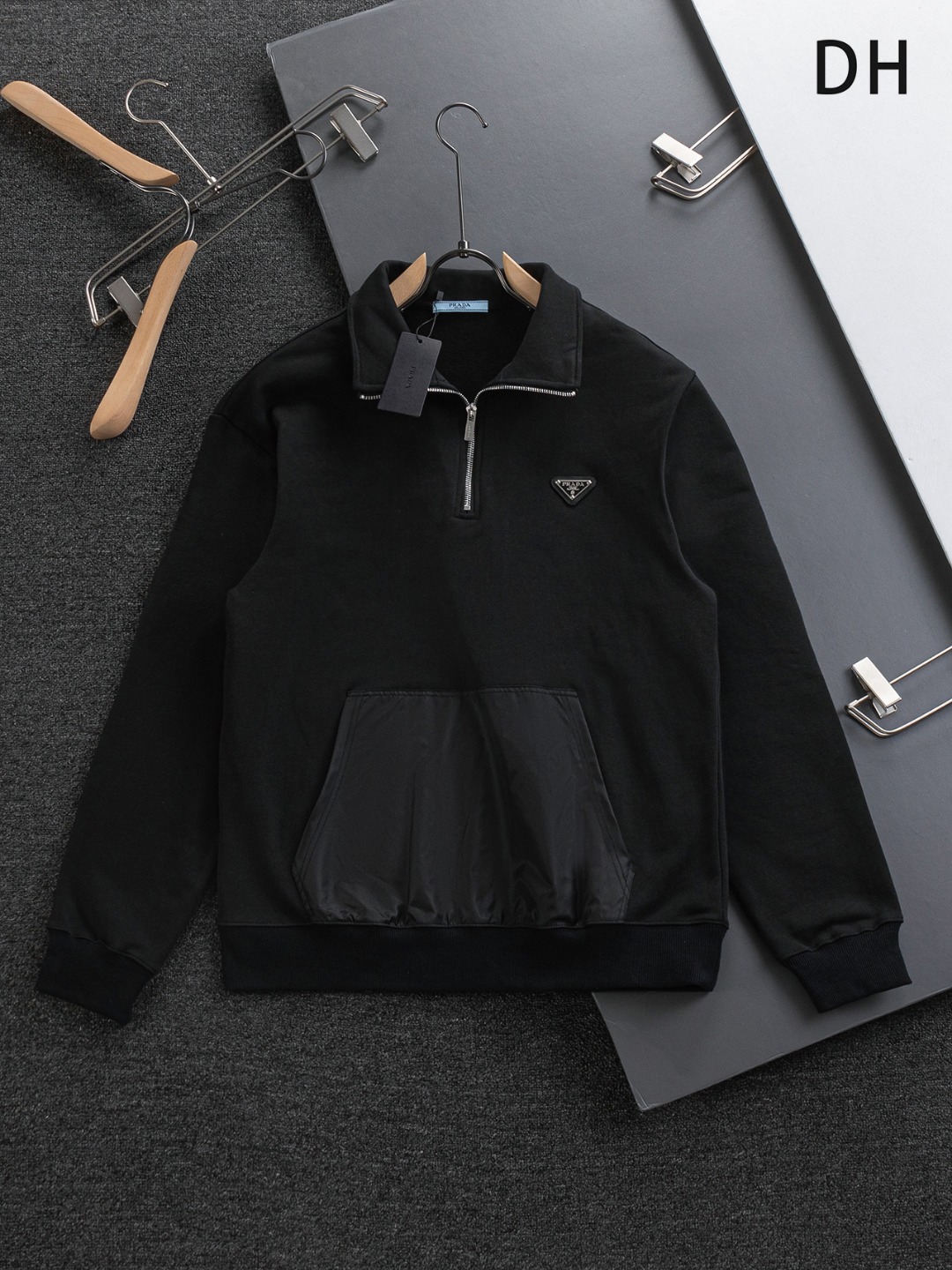 Cheap Prado Hoodies in 223648, $45 USD- [IB223648] - Replica Prado Hoodies