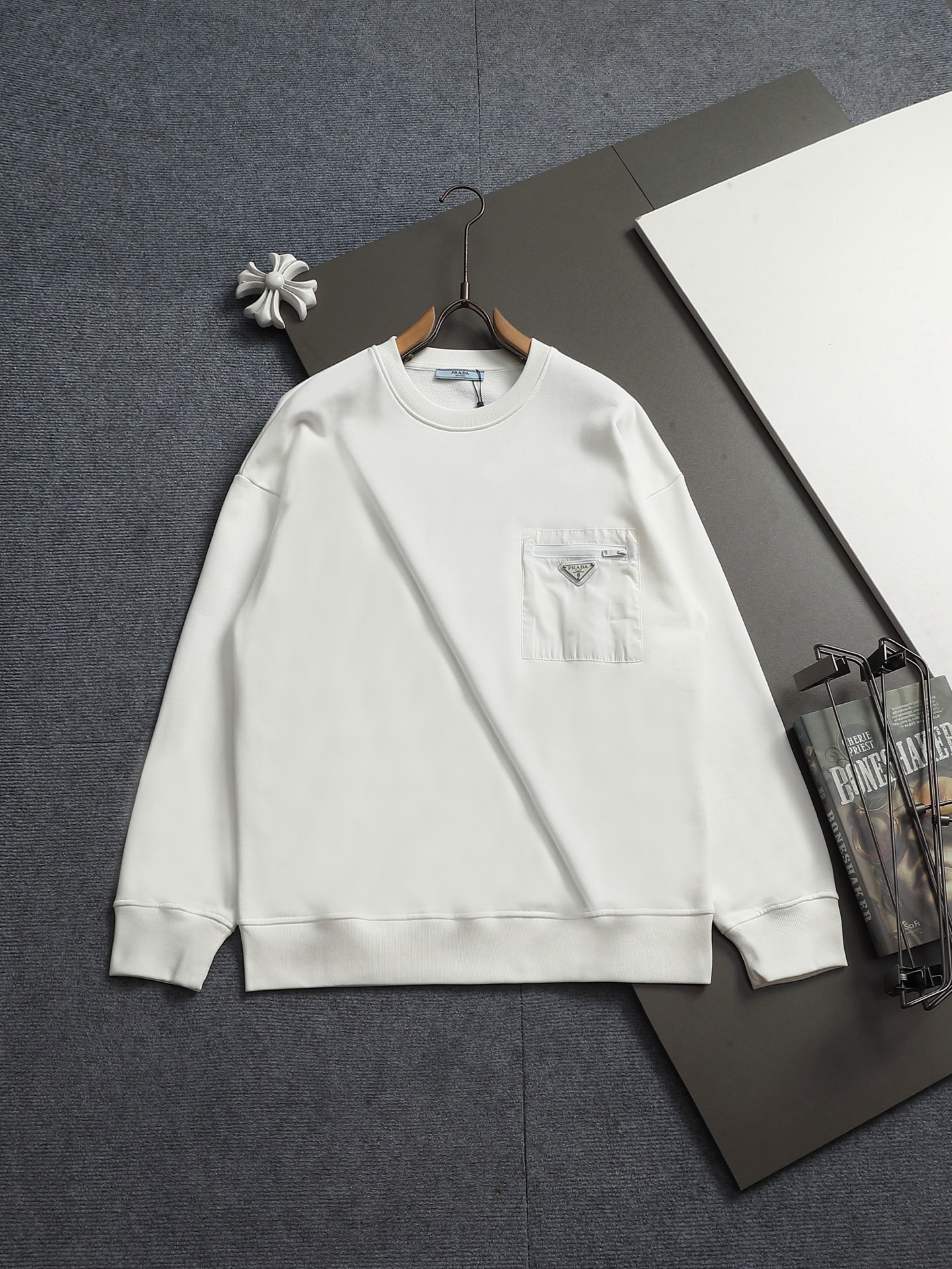 Cheap Prado Hoodies in 223652, $45 USD- [IB223652] - Replica Prado Hoodies