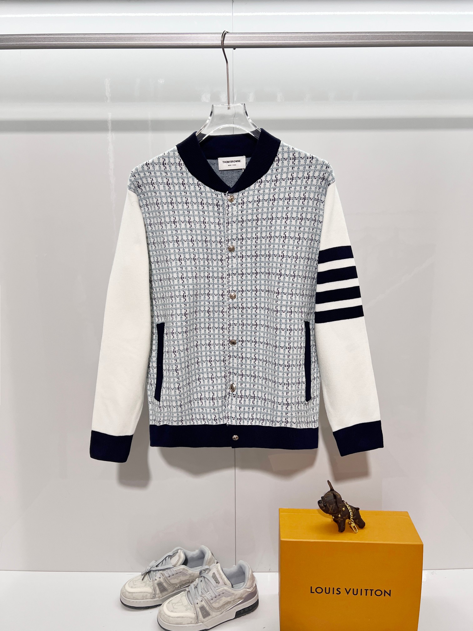 Cheap Thom Browne Sweaters in 223718, $55 USD- [IB223718] - Replica Thom Browne Sweaters