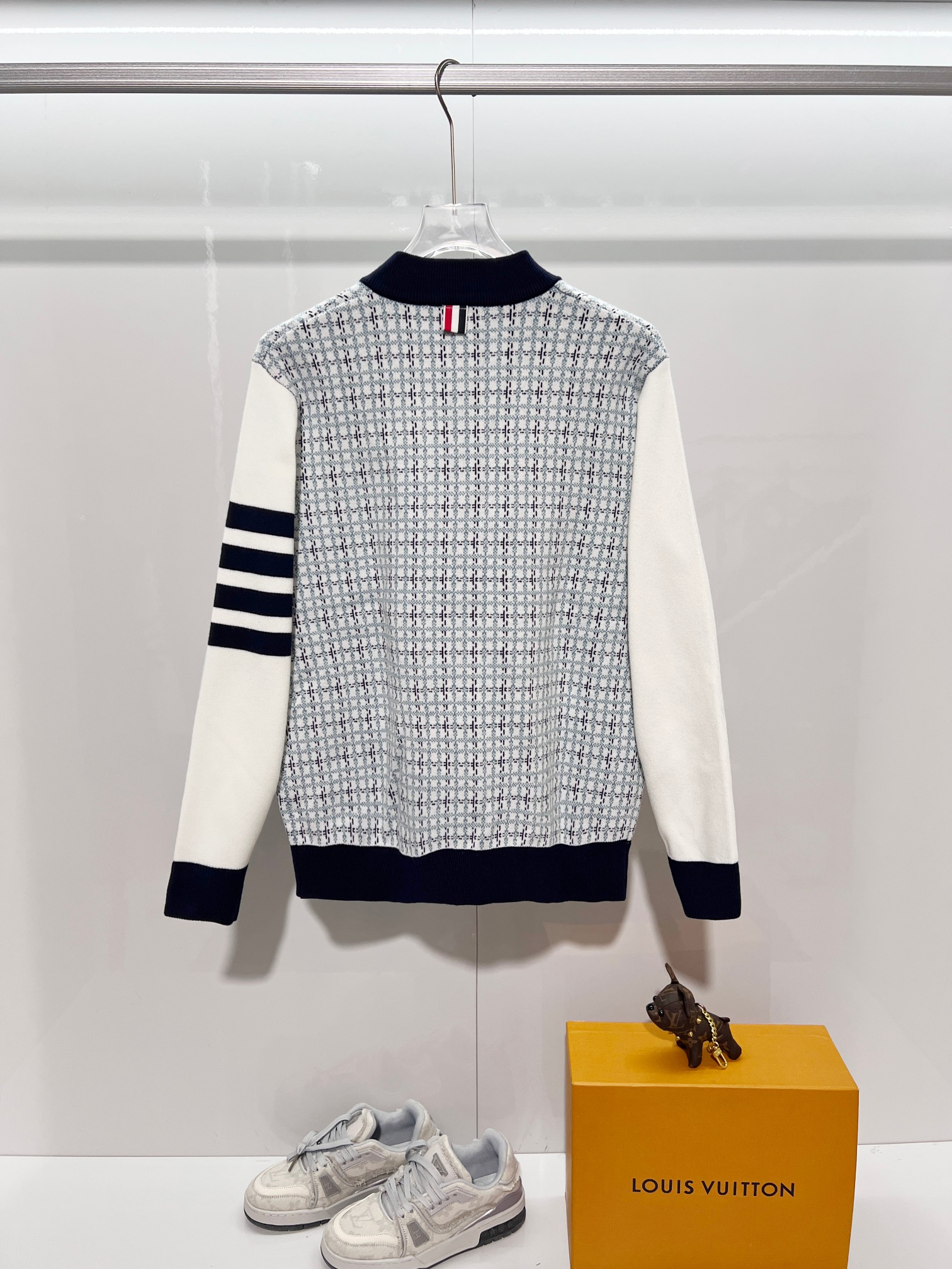 Cheap Thom Browne Sweaters in 223718, $55 USD- [IB223718] - Replica Thom Browne Sweaters