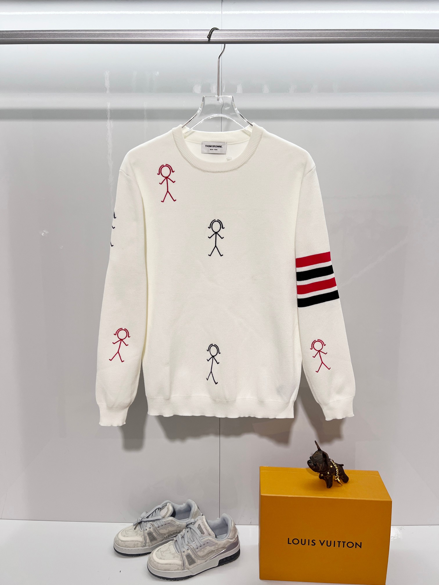 Cheap Thom Browne Sweaters in 223727, $55 USD- [IB223727] - Replica Thom Browne Sweaters
