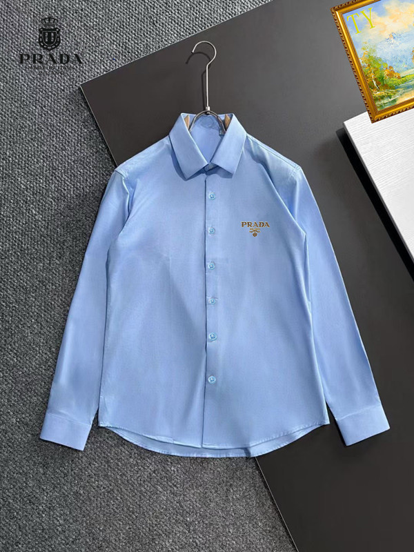 Cheap Proda Long-Sleeved Polo Shirts for Men in 223736, $45 USD- [IB223736] - Replica Proda Long-Sleeved Polo Shirts for Men