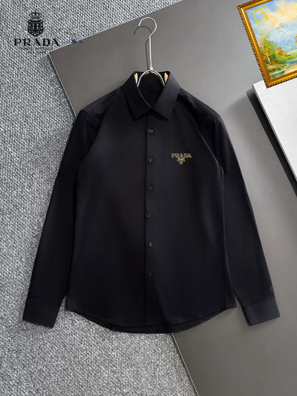 Cheap Proda Long-Sleeved Polo Shirts for Men in 223738, $45 USD- [IB223738] - Replica Proda Long-Sleeved Polo Shirts for Men