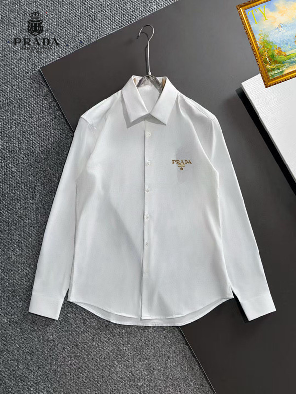 Cheap Proda Long-Sleeved Polo Shirts for Men in 223739, $45 USD- [IB223739] - Replica Proda Long-Sleeved Polo Shirts for Men