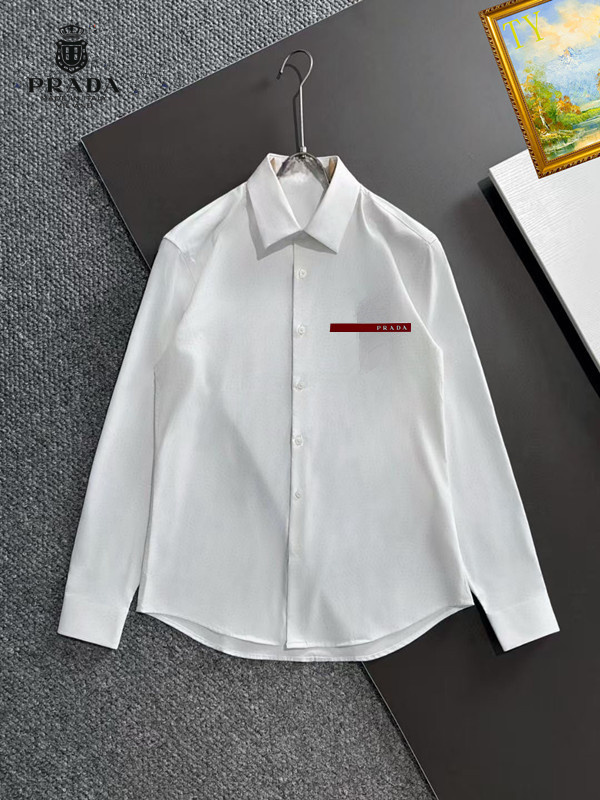 Cheap Proda Long-Sleeved Polo Shirts for Men in 223742, $45 USD- [IB223742] - Replica Proda Long-Sleeved Polo Shirts for Men