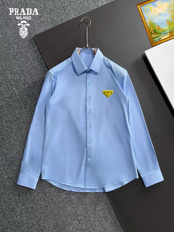 Cheap Proda Long-Sleeved Polo Shirts for Men in 223746, $45 USD- [IB223746] - Replica Proda Long-Sleeved Polo Shirts for Men