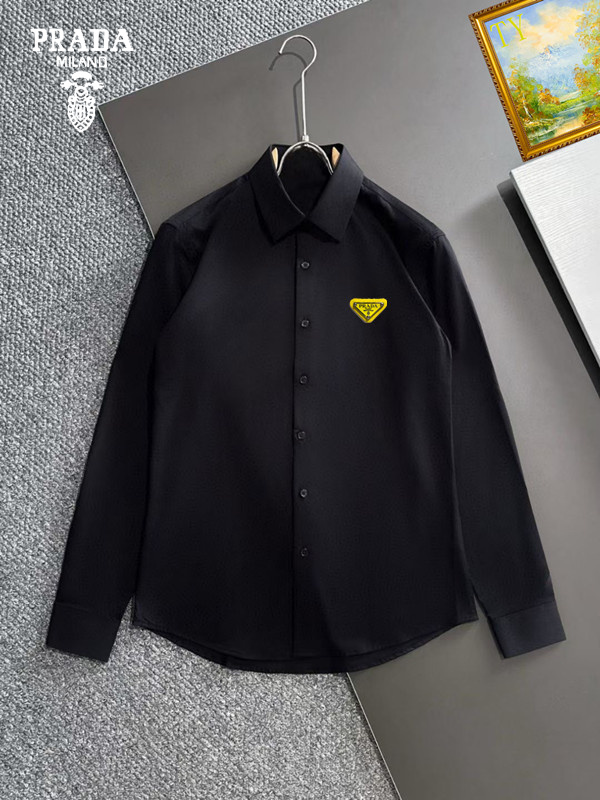 Cheap Proda Long-Sleeved Polo Shirts for Men in 223747, $45 USD- [IB223747] - Replica Proda Long-Sleeved Polo Shirts for Men
