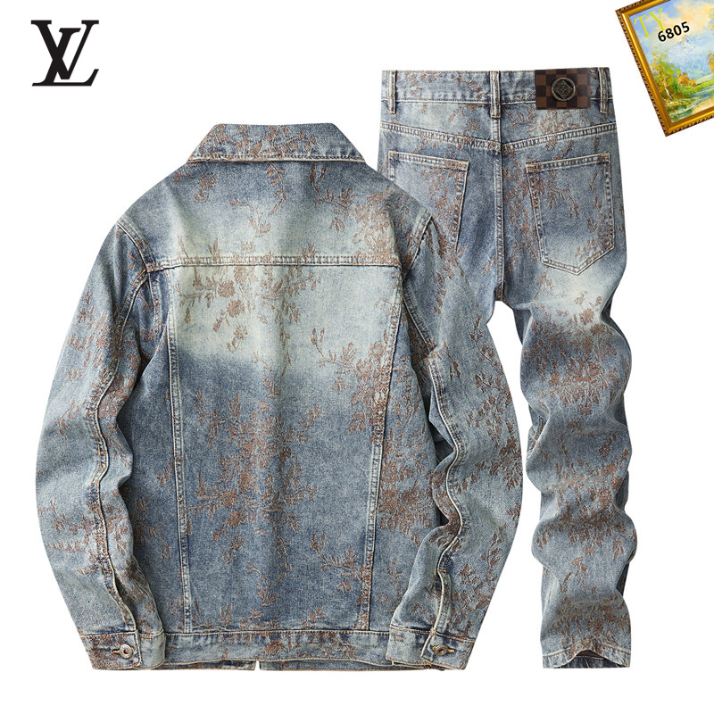 Cheap Louis Vuitton Tracksuits for Men in 223748, $120 USD- [IB223748] - Replica Louis Vuitton Tracksuits for Men