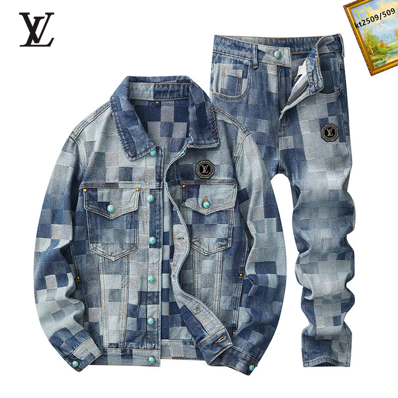 Cheap Louis Vuitton Tracksuits for Men in 223749, $120 USD- [IB223749] - Replica Louis Vuitton Tracksuits for Men