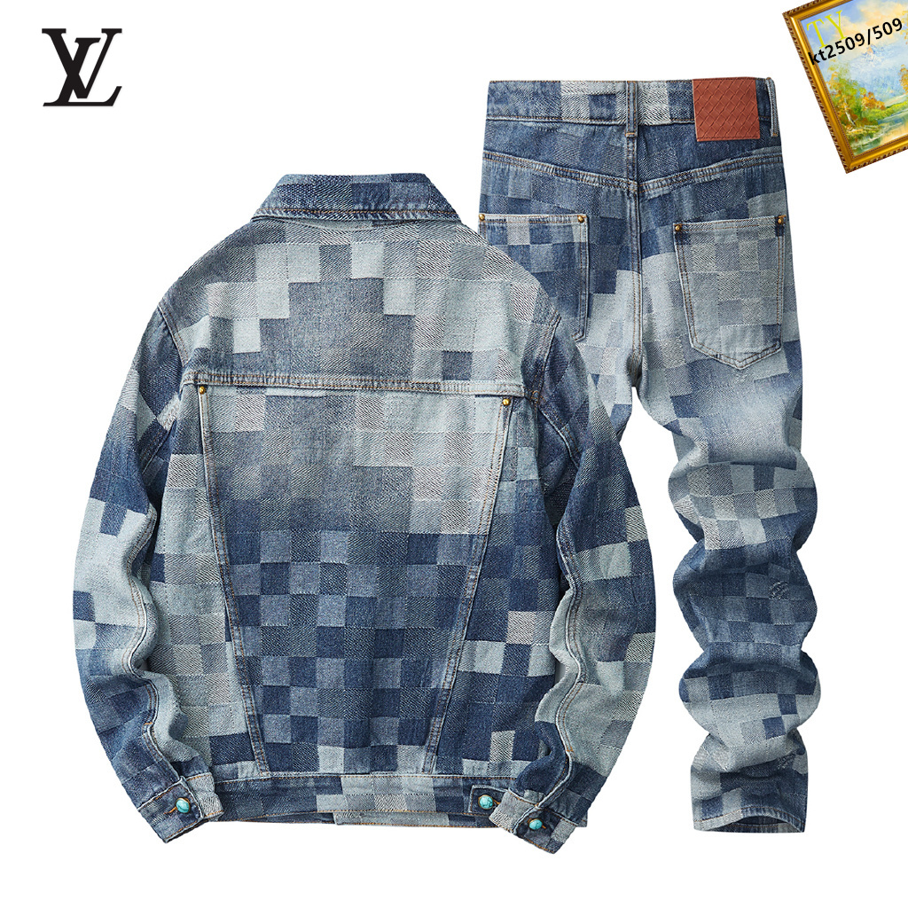 Cheap Louis Vuitton Tracksuits for Men in 223749, $120 USD- [IB223749] - Replica Louis Vuitton Tracksuits for Men
