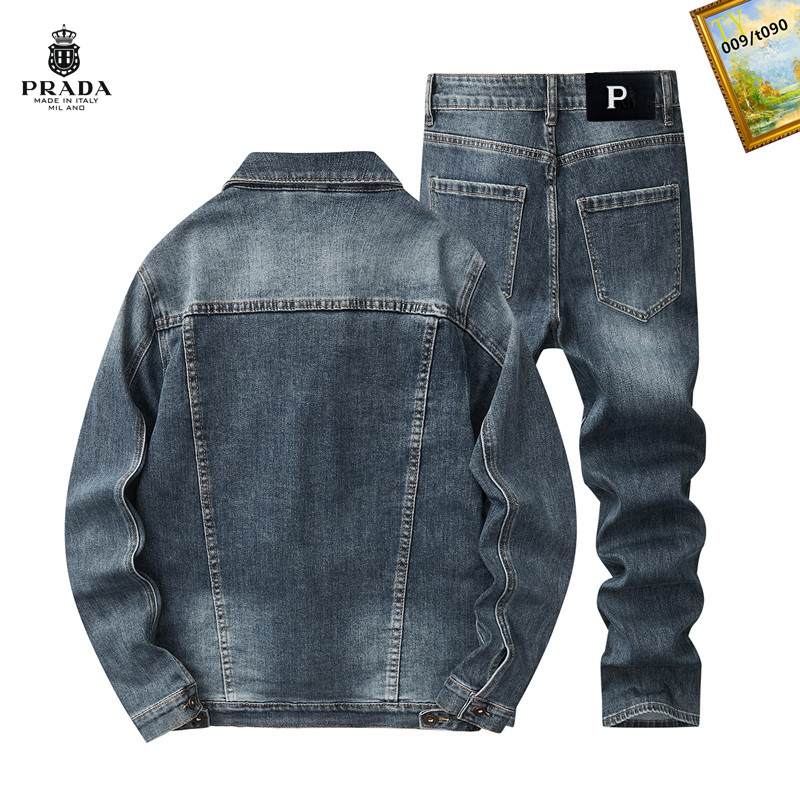 Cheap Prada Tracksuits for Men in 223756, $120 USD- [IB223756] - Replica Prada Tracksuits for Men