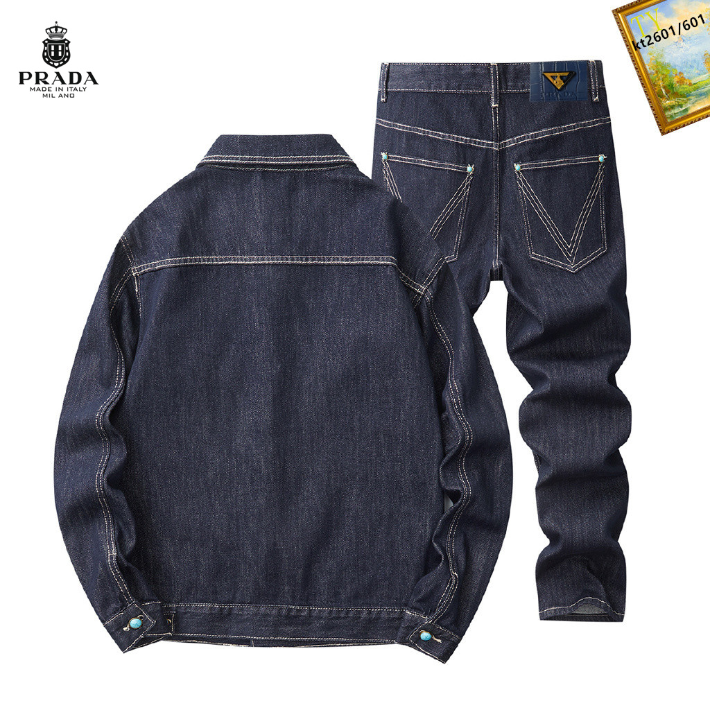 Cheap Prada Tracksuits for Men in 223757, $120 USD- [IB223757] - Replica Prada Tracksuits for Men
