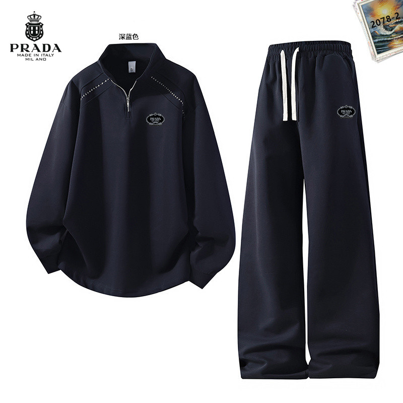 Cheap Prada Tracksuits for Men in 223793, $120 USD- [IB223793] - Replica Prada Tracksuits for Men
