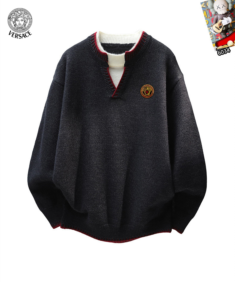 Cheap Versace Sweaters for Men in 223845, $60 USD- [IB223845] - Replica Versace Sweaters for Men