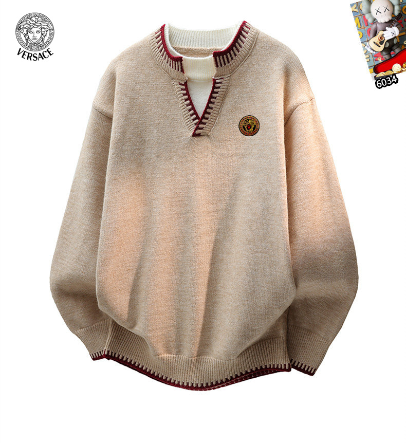 Cheap Versace Sweaters for Men in 223847, $60 USD- [IB223847] - Replica Versace Sweaters for Men
