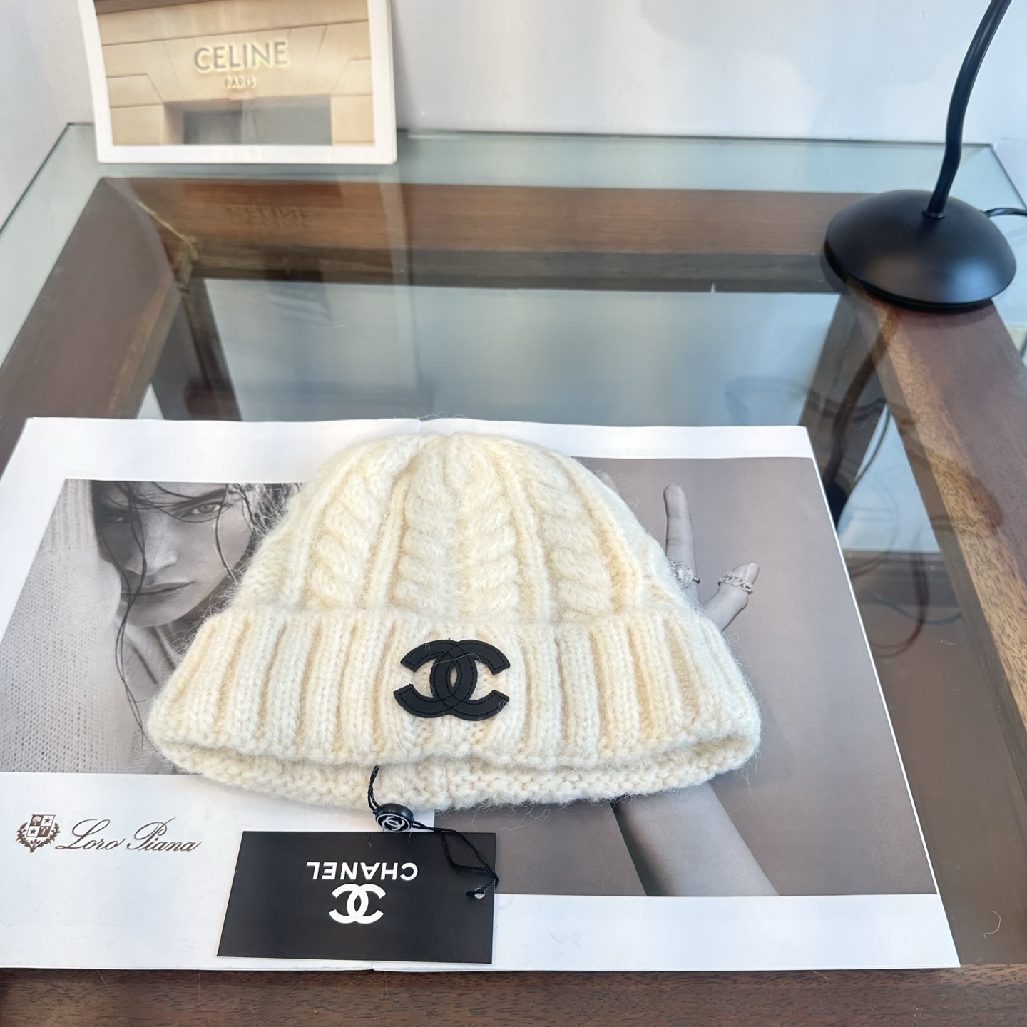 Cheap Chanel Hats in 223921, $45 USD- [IB223921] - Replica Chanel Hats