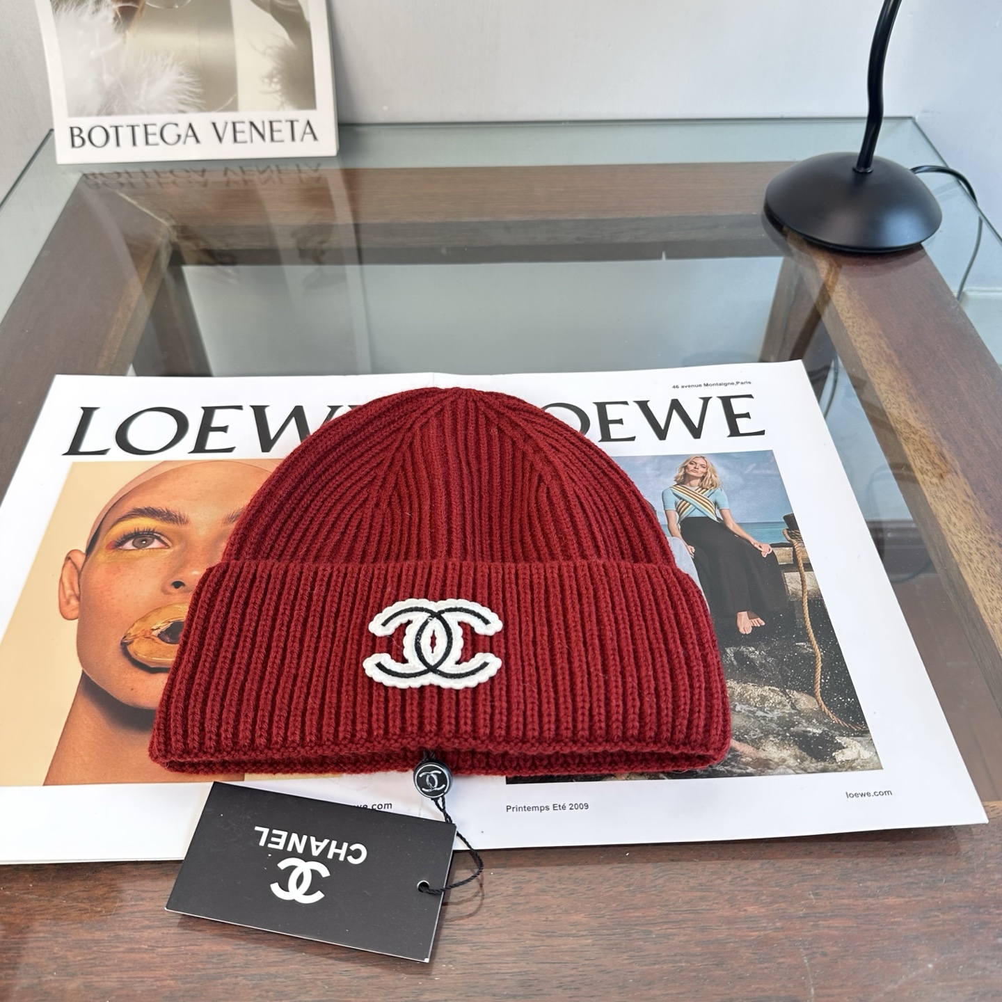 Cheap Chanel Hats in 223929, $45 USD- [IB223929] - Replica Chanel Hats