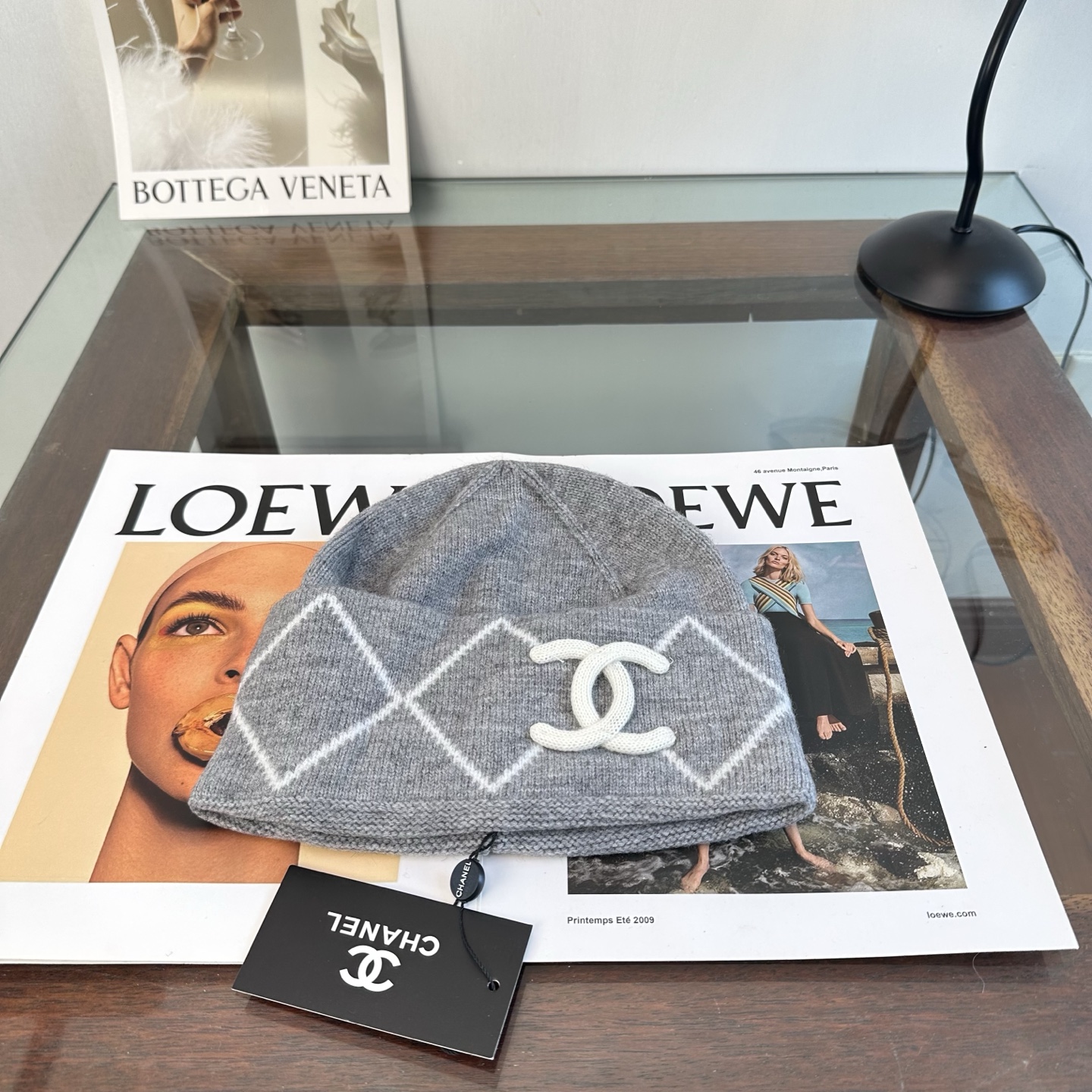 Cheap Chanel Hats in 223936, $45 USD- [IB223936] - Replica Chanel Hats