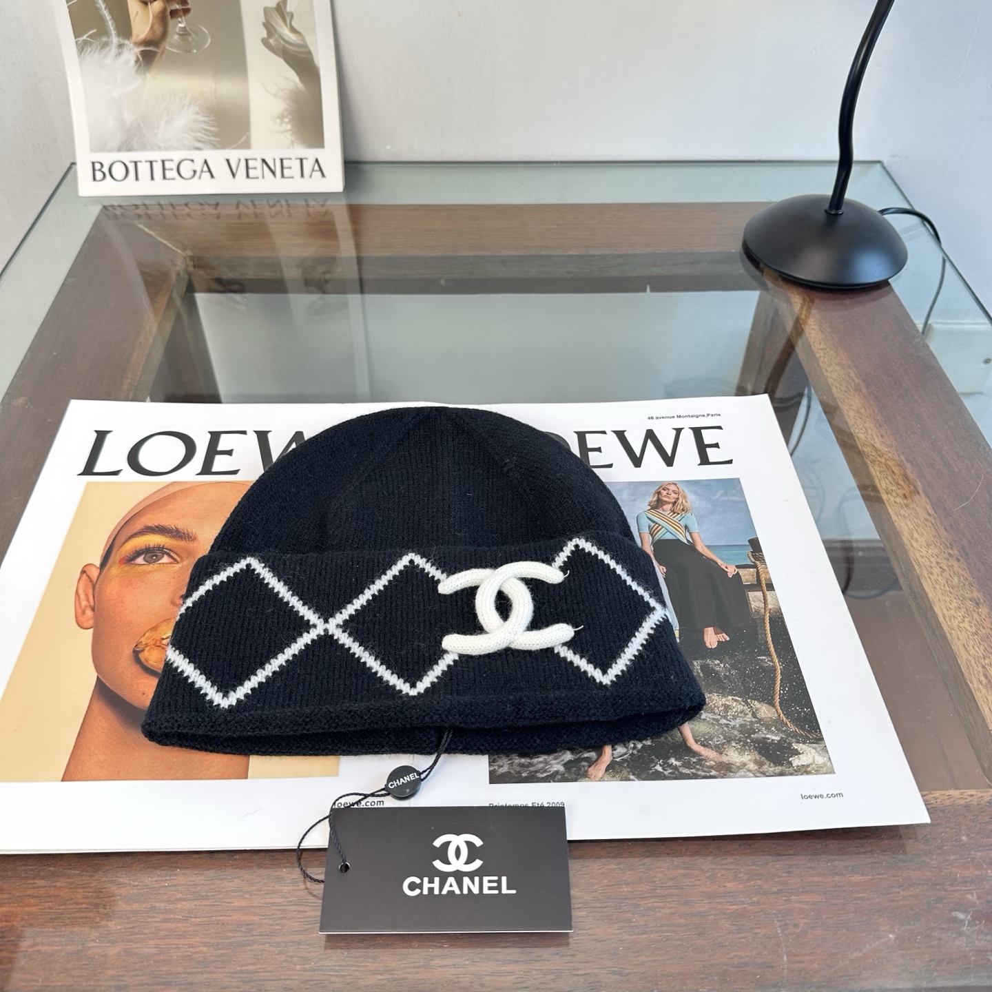 Cheap Chanel Hats in 223938, $45 USD- [IB223938] - Replica Chanel Hats