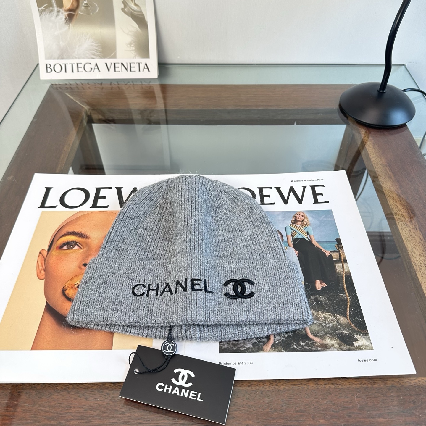 Cheap Chanel Hats in 223940, $45 USD- [IB223940] - Replica Chanel Hats
