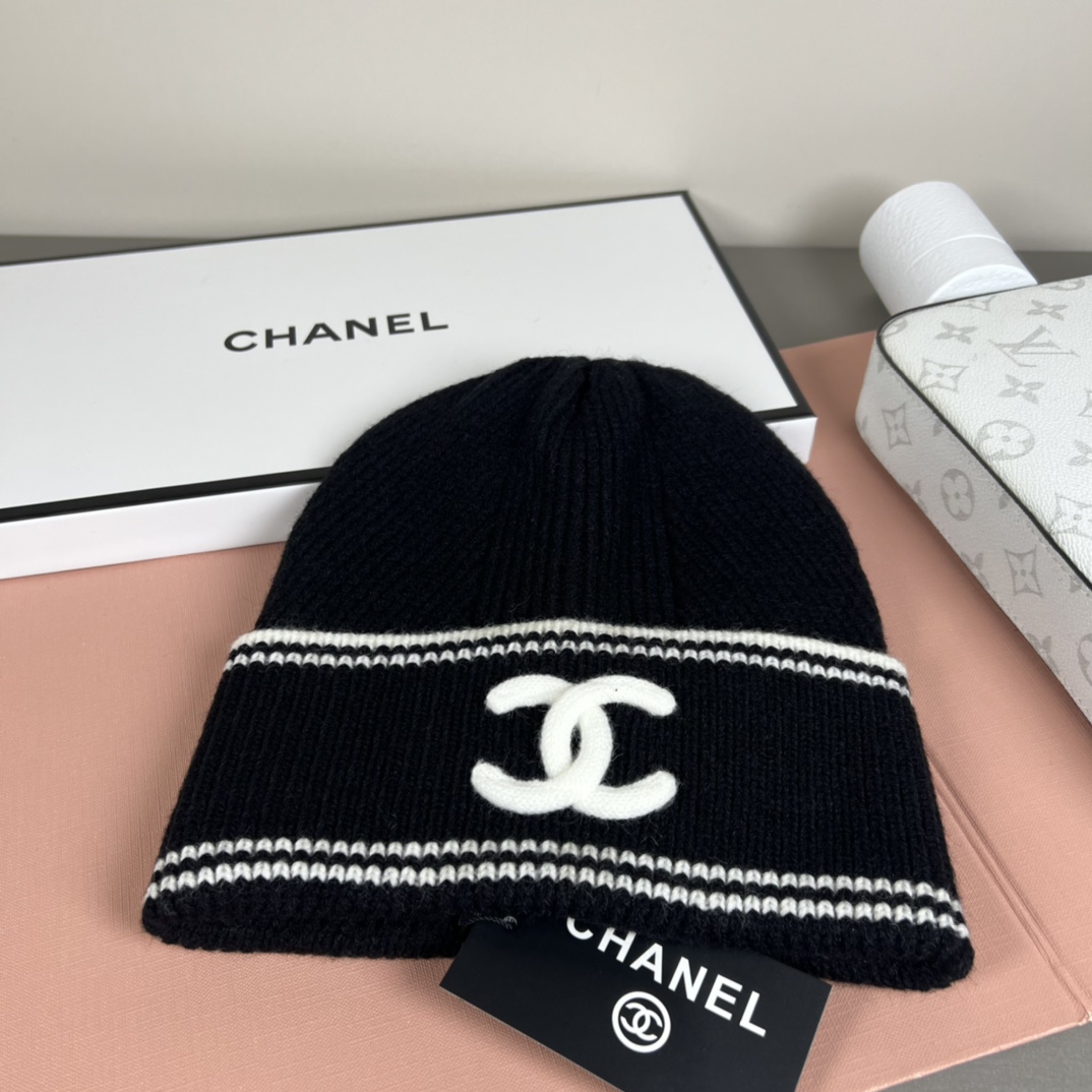 Cheap Chanel Hats in 224017, $45 USD- [IB224017] - Replica Chanel Hats