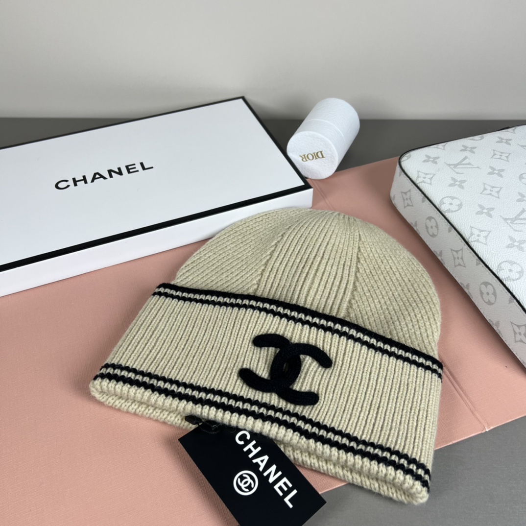 Cheap Chanel Hats in 224018, $45 USD- [IB224018] - Replica Chanel Hats