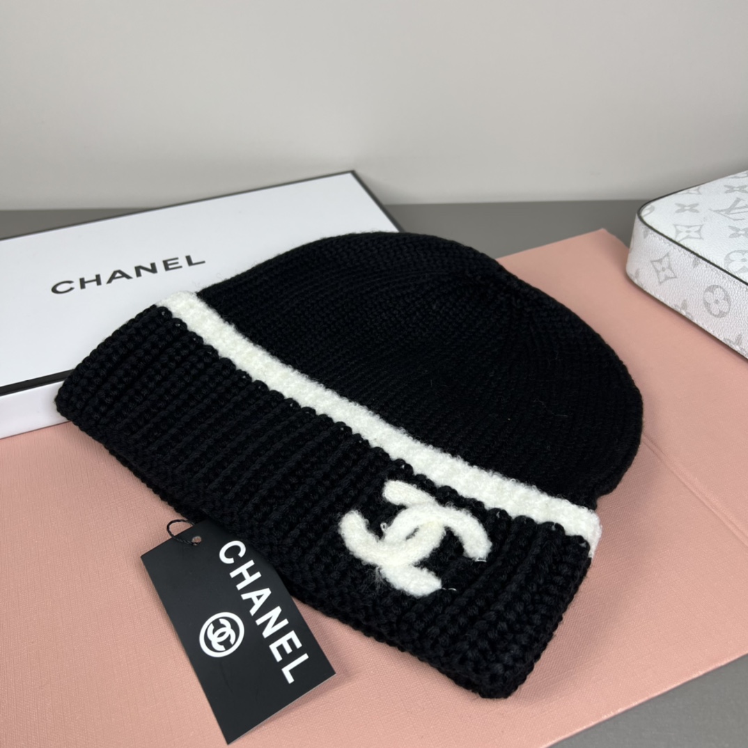 Cheap Chanel Hats in 224020, $45 USD- [IB224020] - Replica Chanel Hats