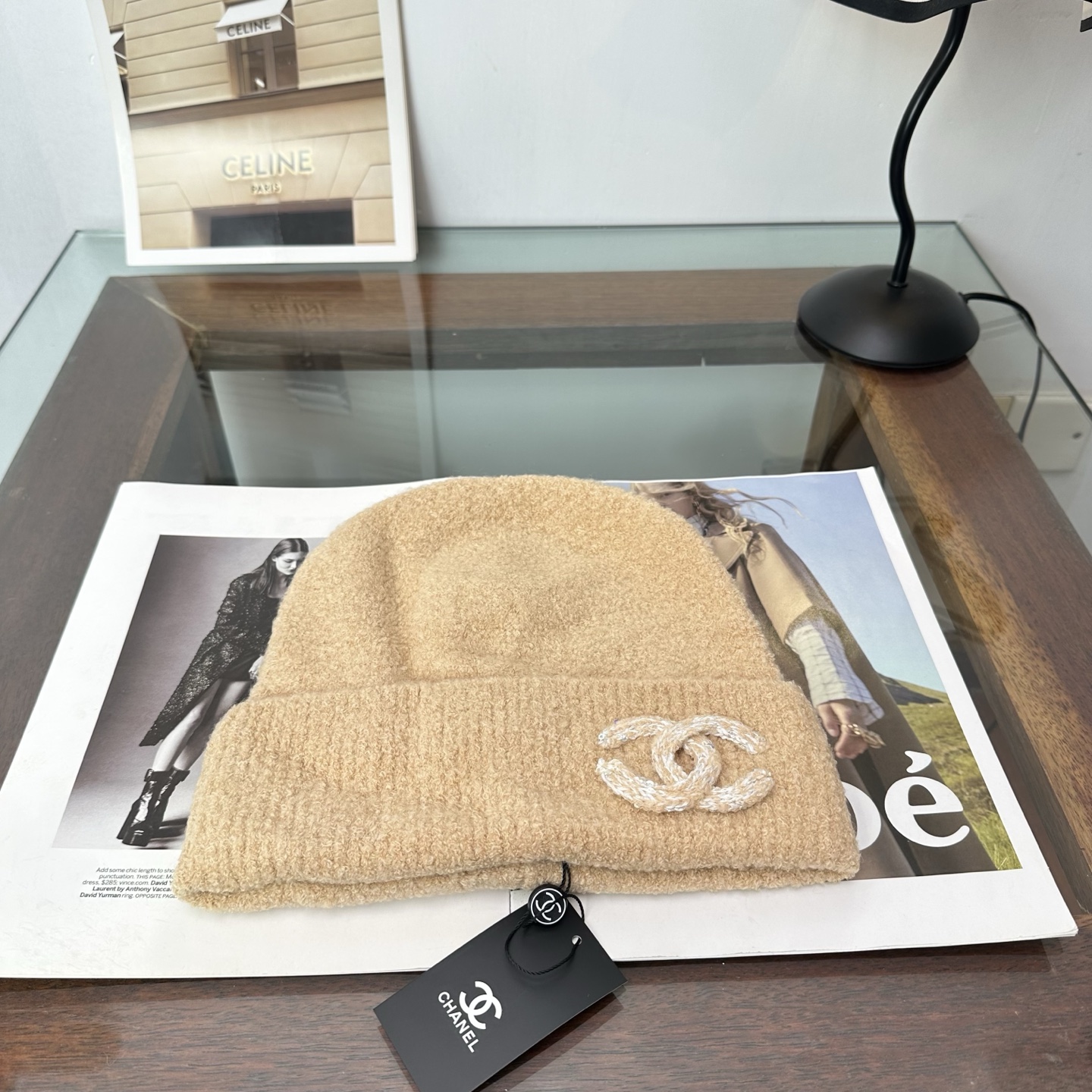 Cheap Chanel Hats in 224035, $45 USD- [IB224035] - Replica Chanel Hats