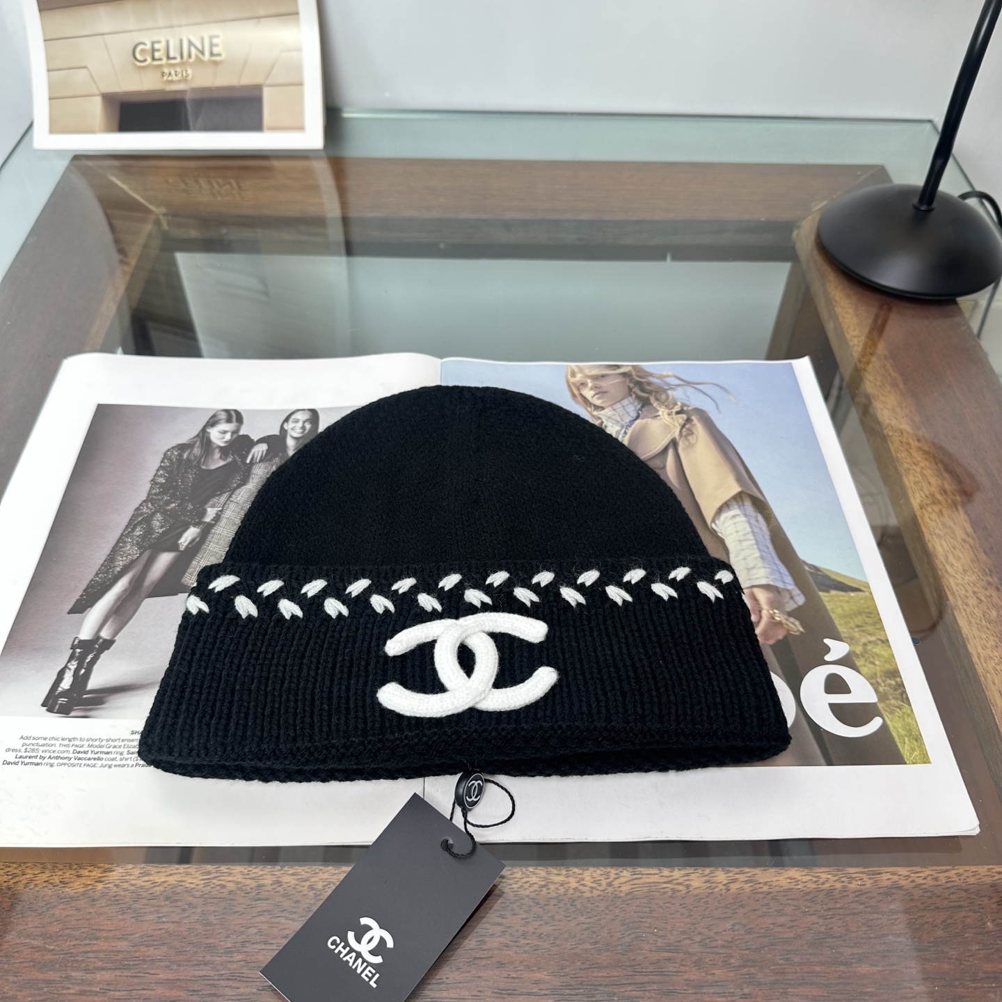 Cheap Chanel Hats in 224038, $45 USD- [IB224038] - Replica Chanel Hats