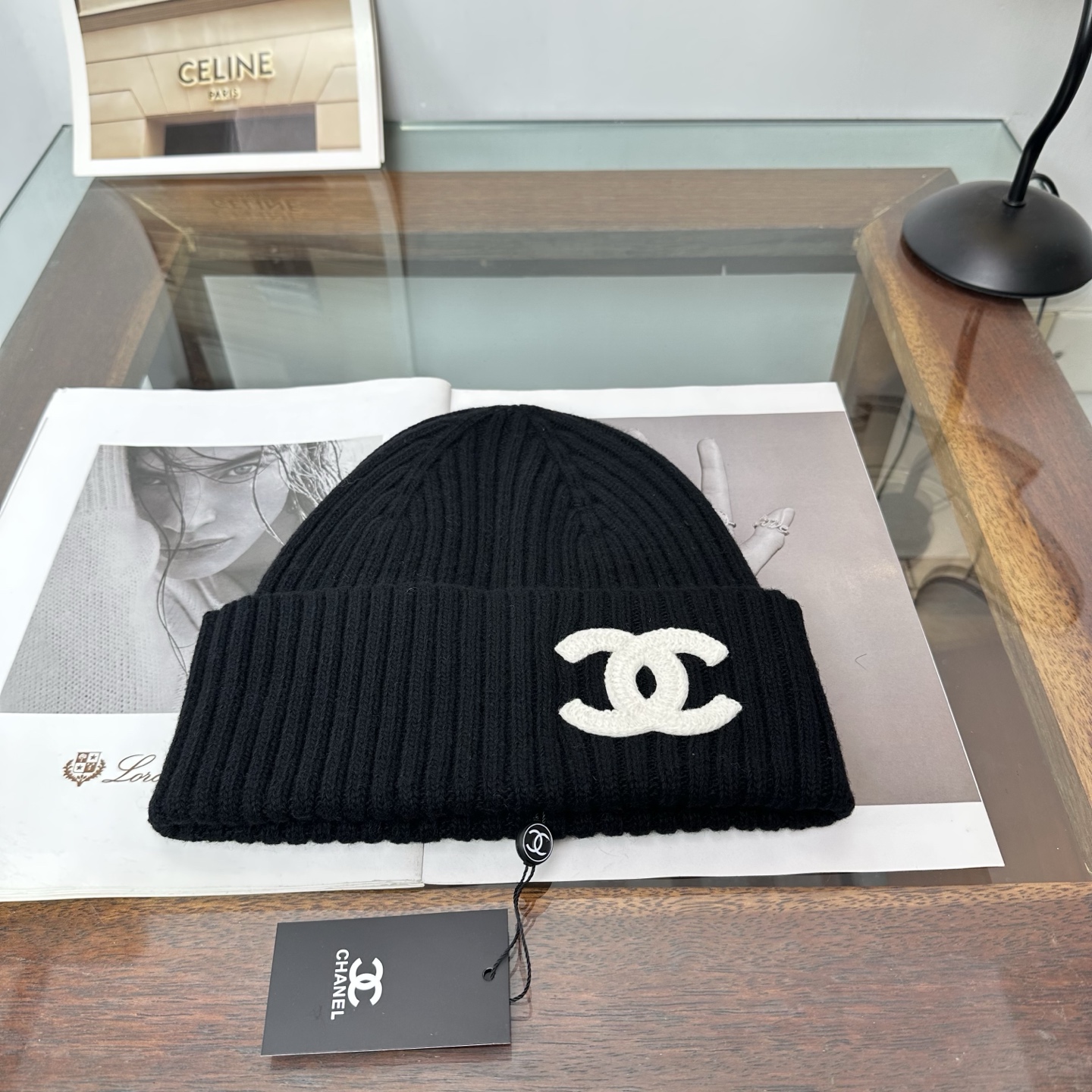Cheap Chanel Hats in 224045, $45 USD- [IB224045] - Replica Chanel Hats