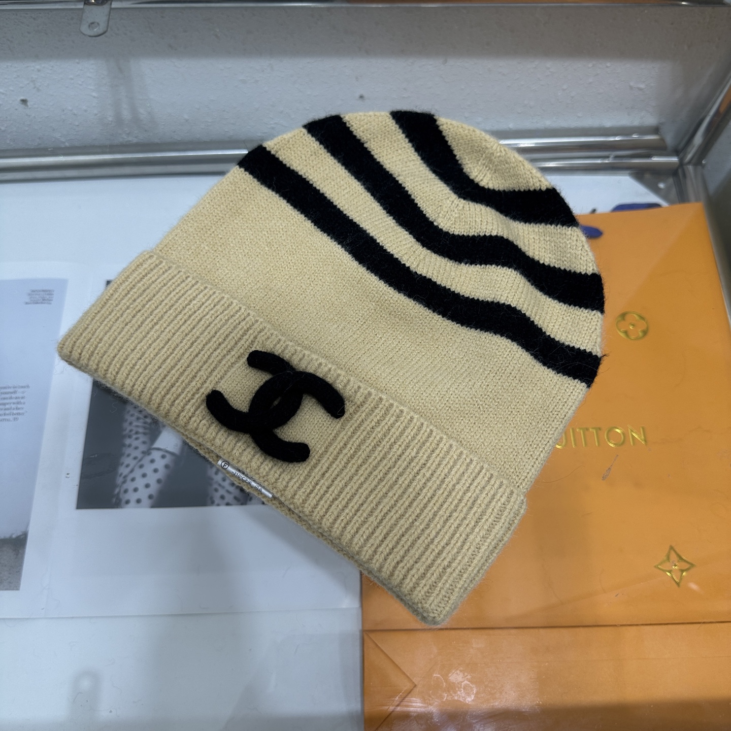 Cheap Chanel Hats in 224074, $45 USD- [IB224074] - Replica Chanel Hats