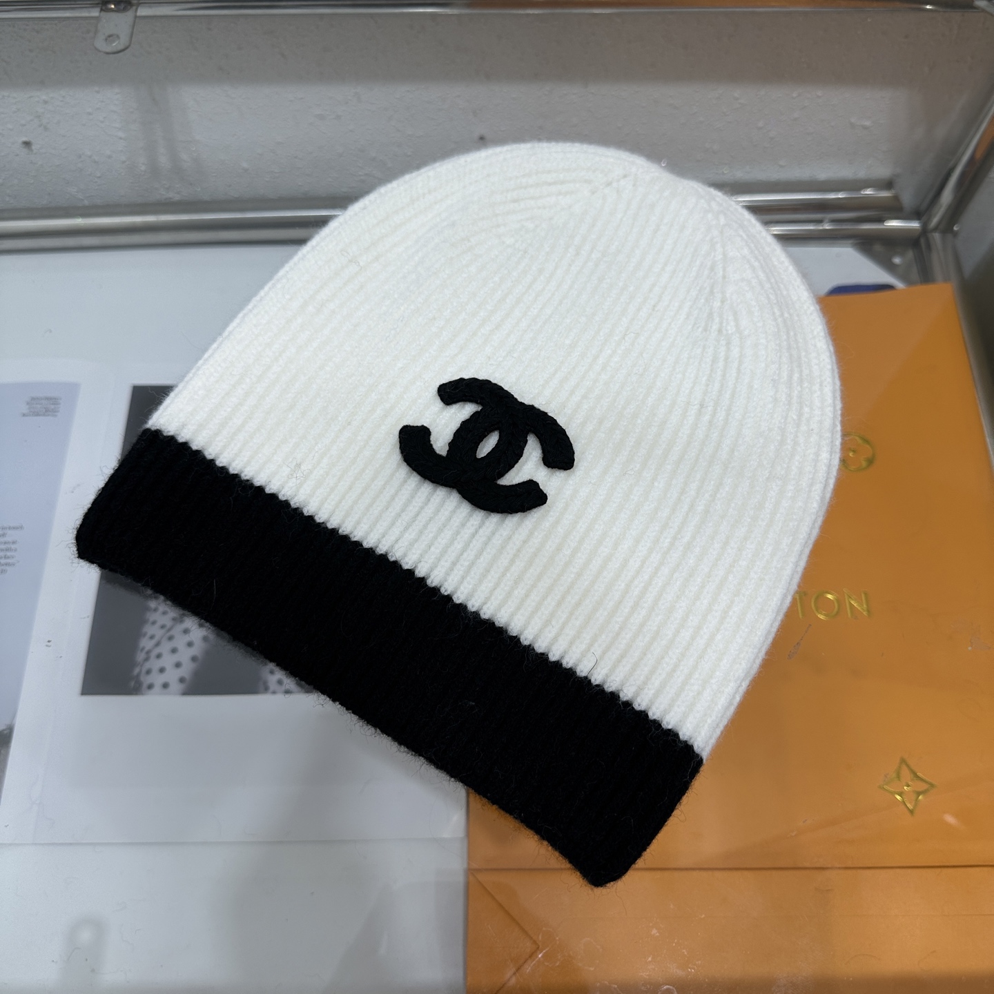 Cheap Chanel Hats in 224078, $45 USD- [IB224078] - Replica Chanel Hats