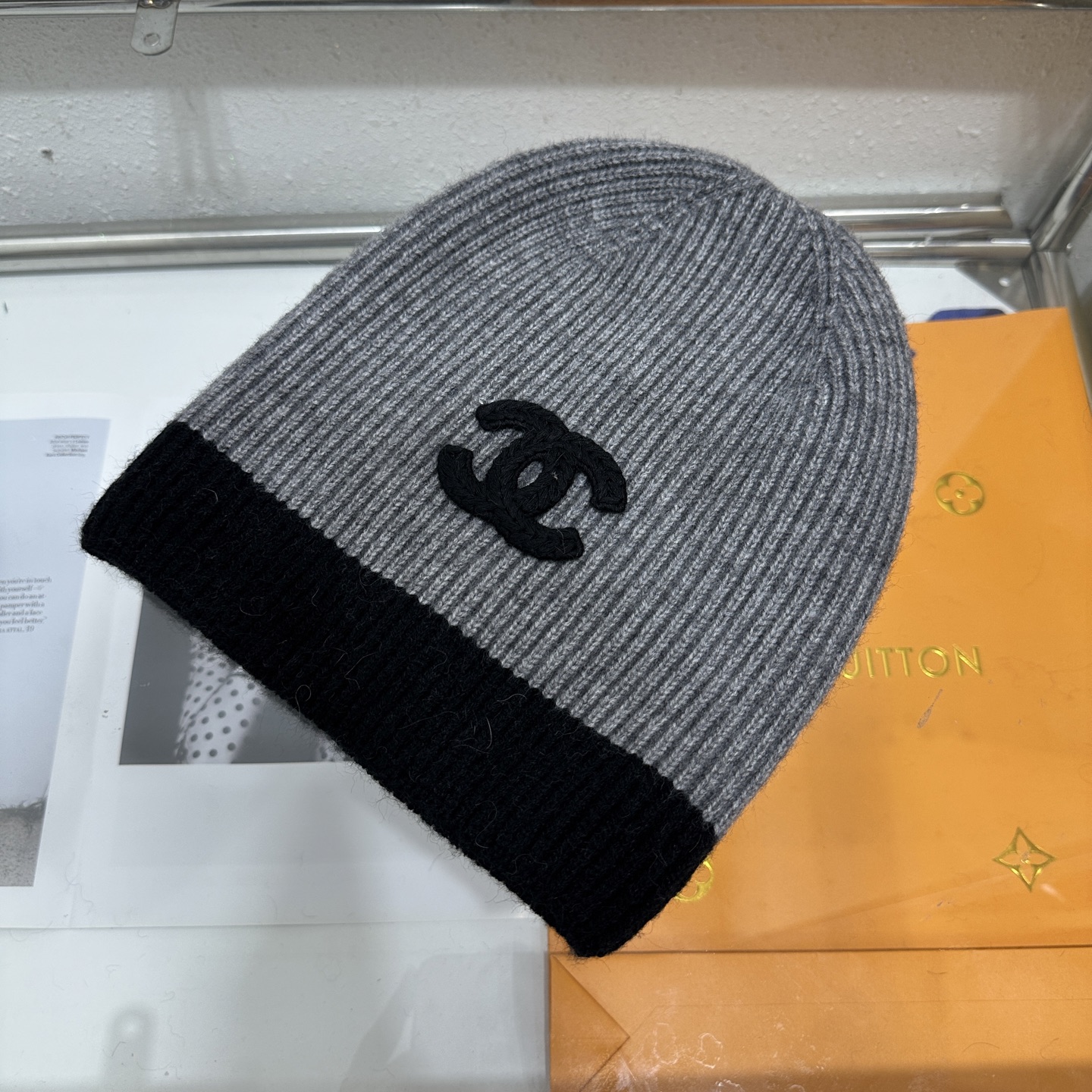 Cheap Chanel Hats in 224080, $45 USD- [IB224080] - Replica Chanel Hats