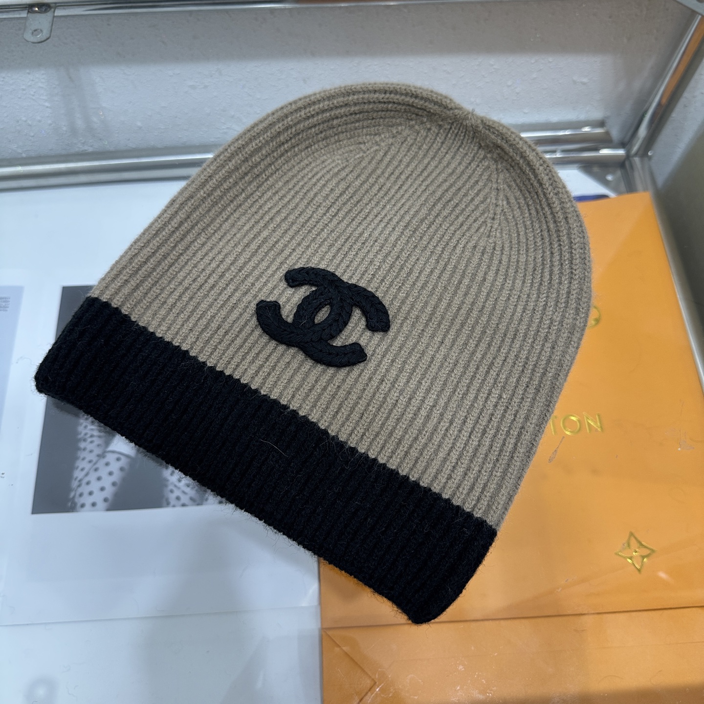 Cheap Chanel Hats in 224081, $45 USD- [IB224081] - Replica Chanel Hats