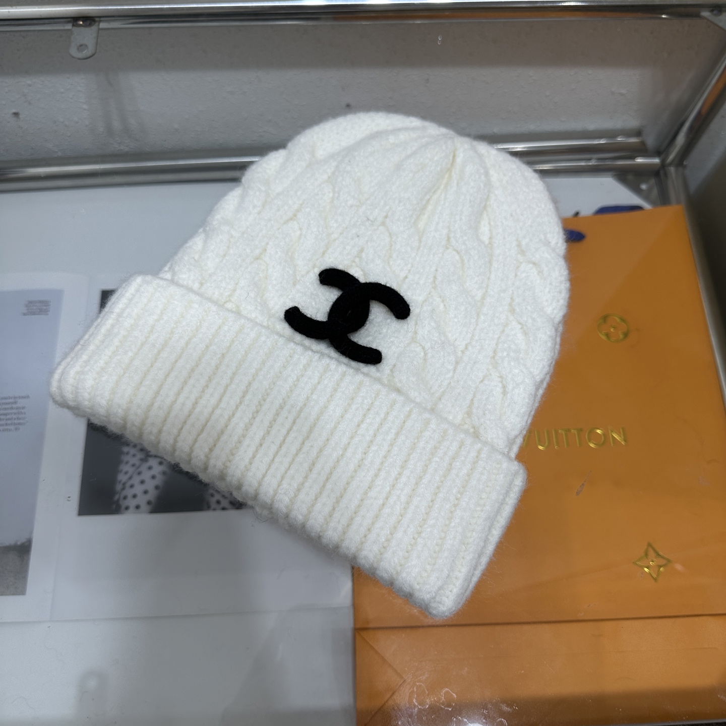 Cheap Chanel Hats in 224083, $45 USD- [IB224083] - Replica Chanel Hats