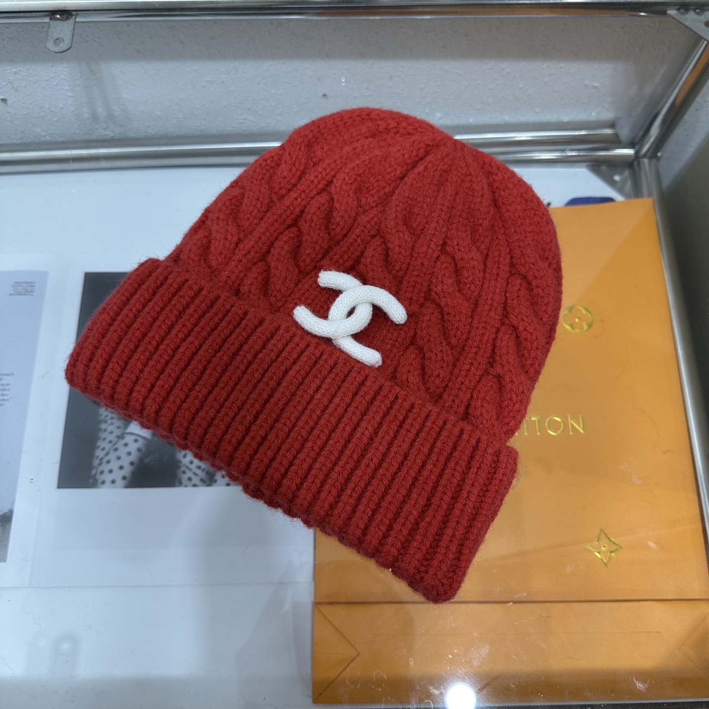 Cheap Chanel Hats in 224084, $45 USD- [IB224084] - Replica Chanel Hats