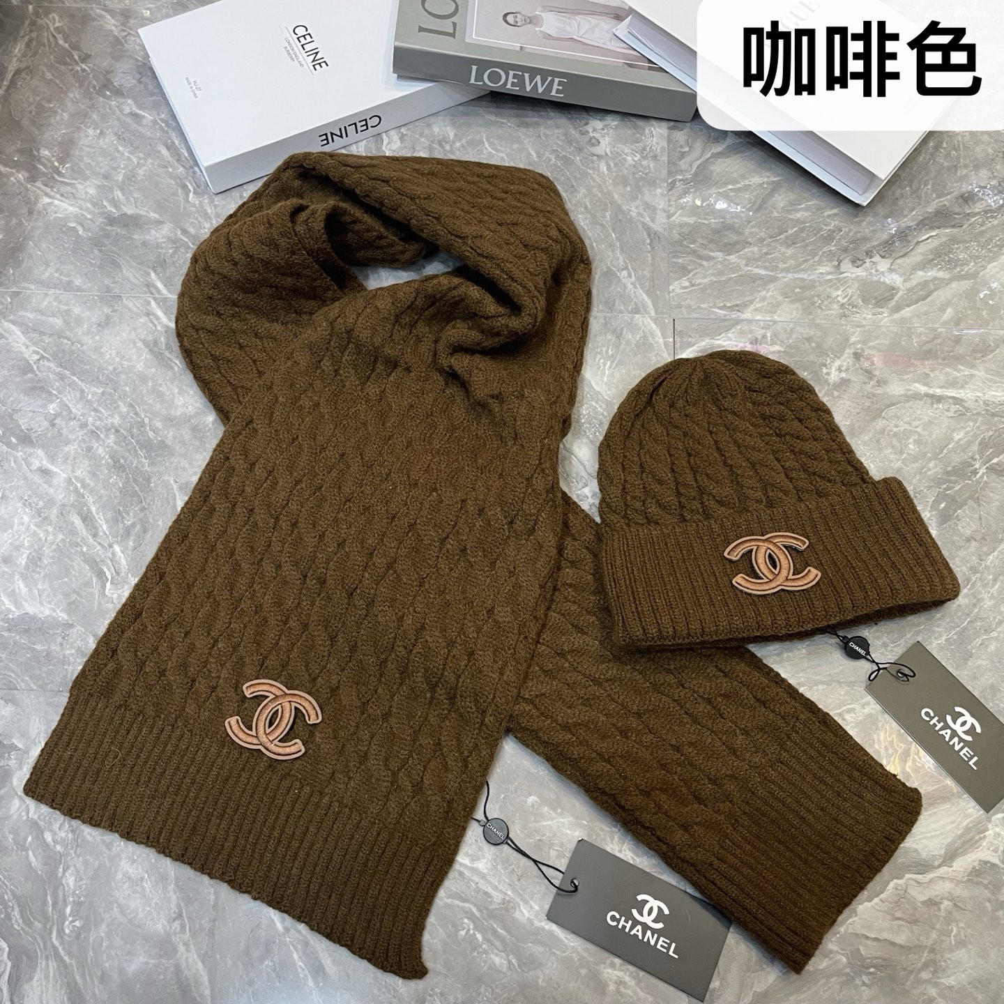 Cheap Chanel Hats in 224111, $55 USD- [IB224111] - Replica Chanel Hats