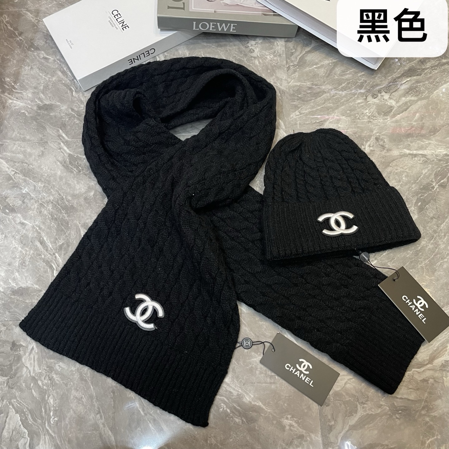 Cheap Chanel Hats in 224112, $55 USD- [IB224112] - Replica Chanel Hats